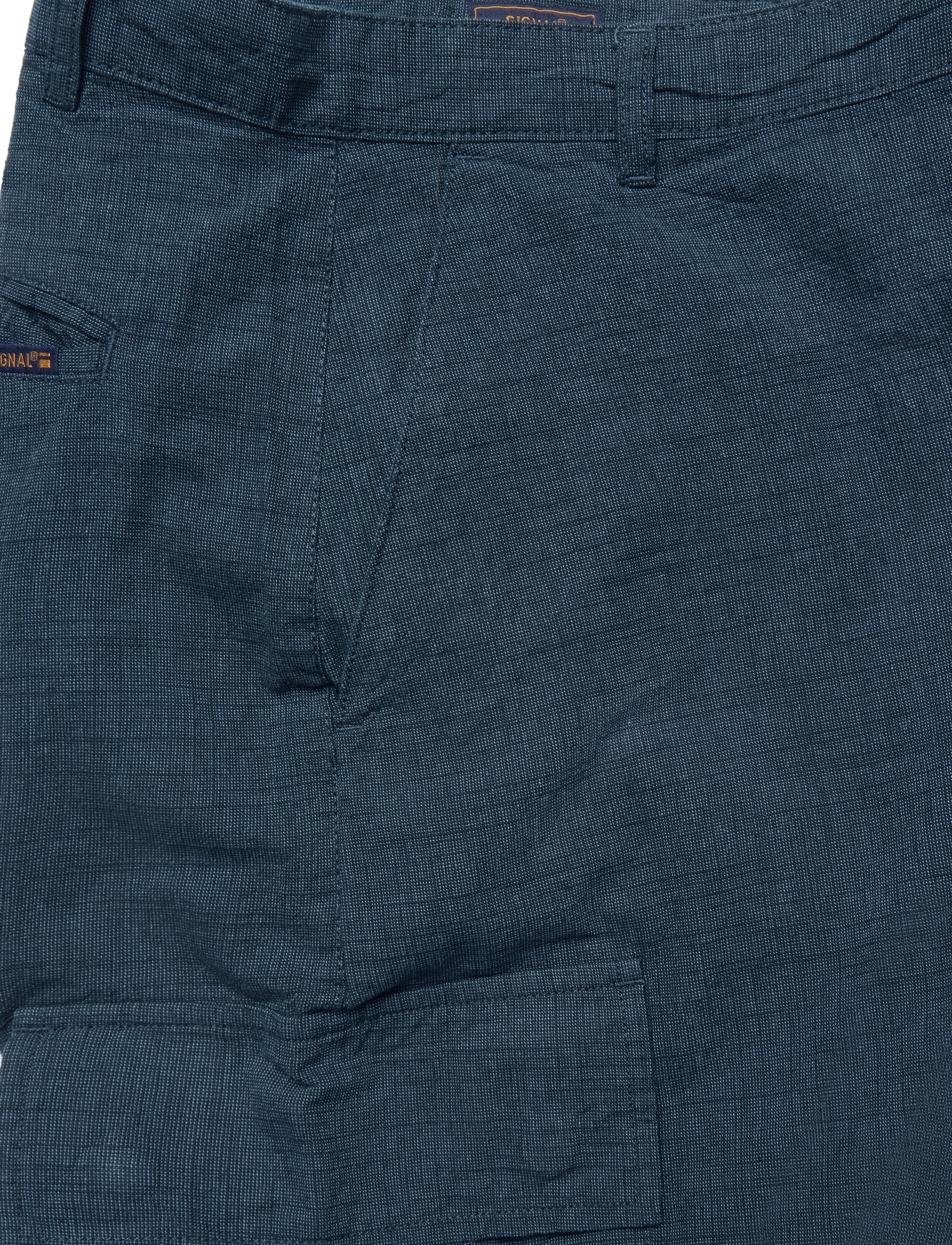 Signal - TIMBERSI LINEN LOOK - casual shorts - deep marine - 5