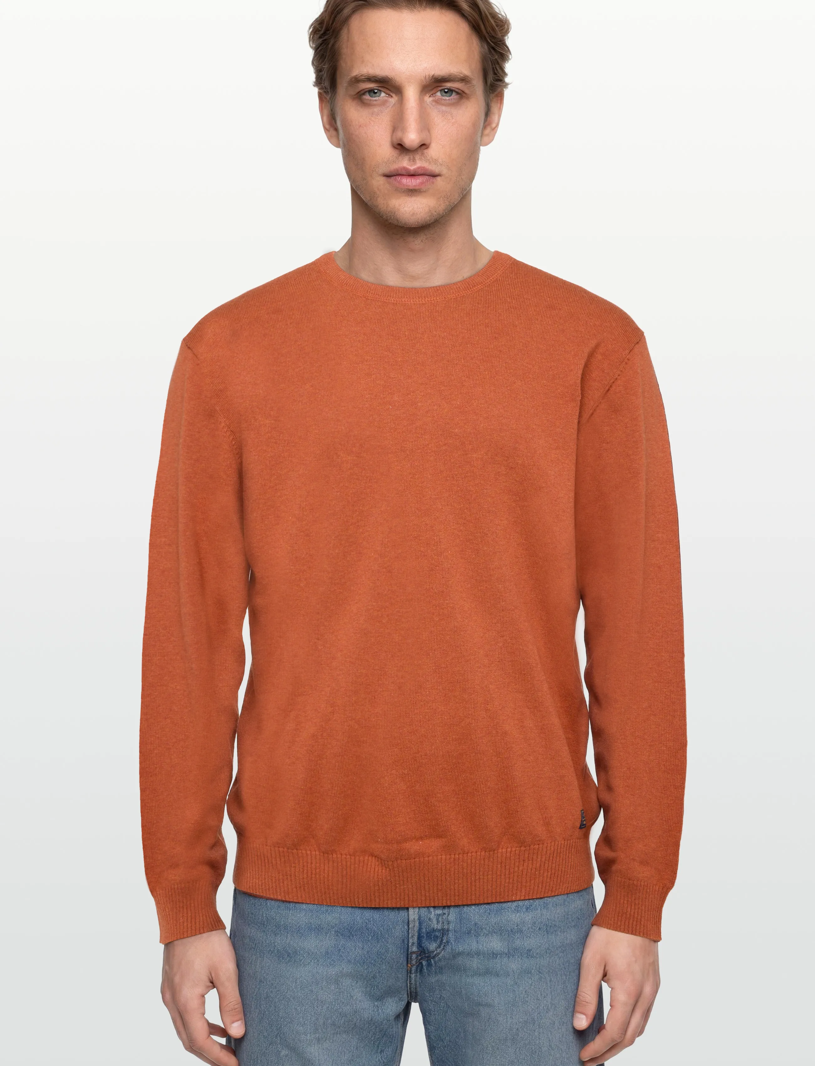 Signal - VICESI CREW - basic-strickmode - baked clay melange - 3