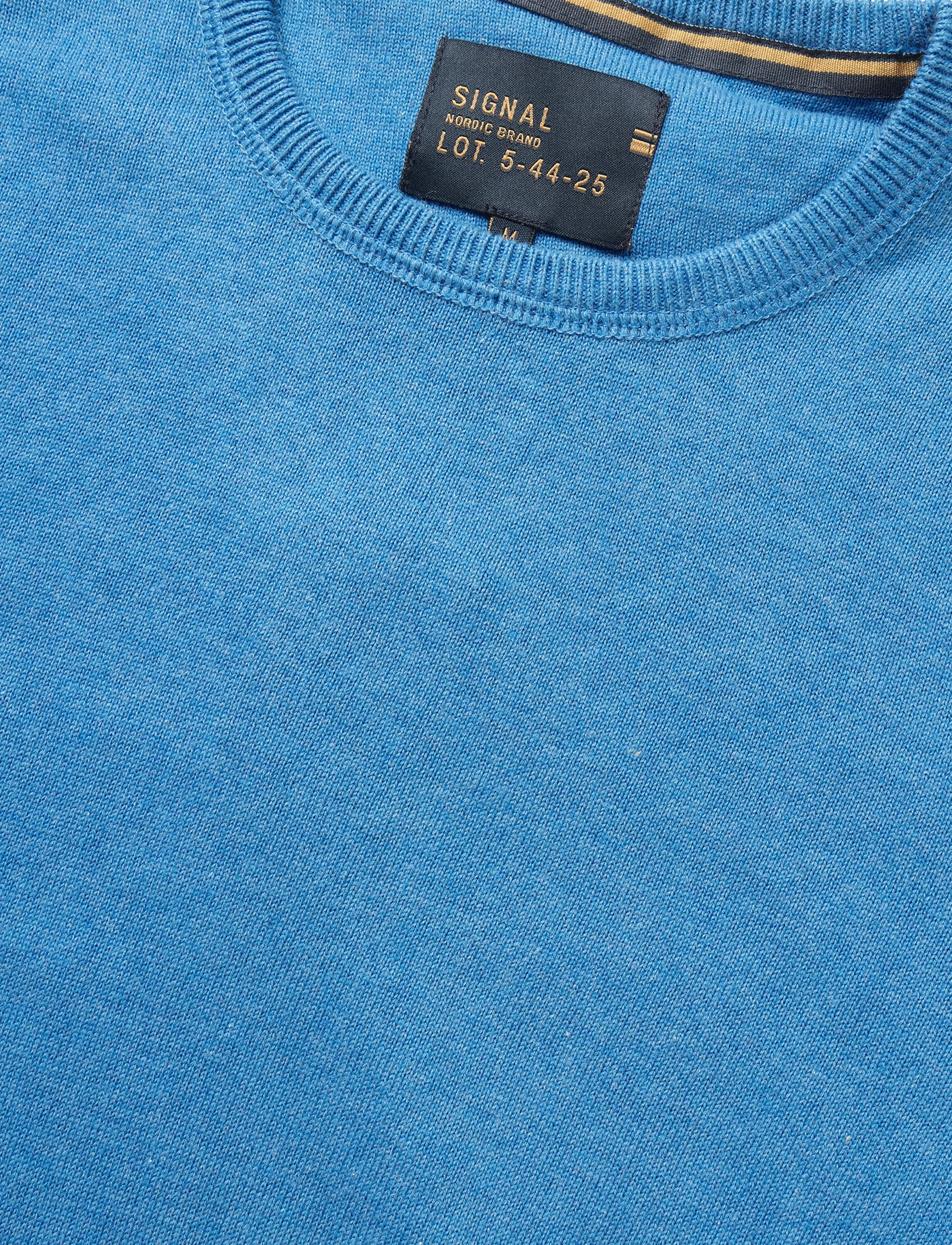 Signal - VICESI CREW - rund hals - blue slip stream mel - 2