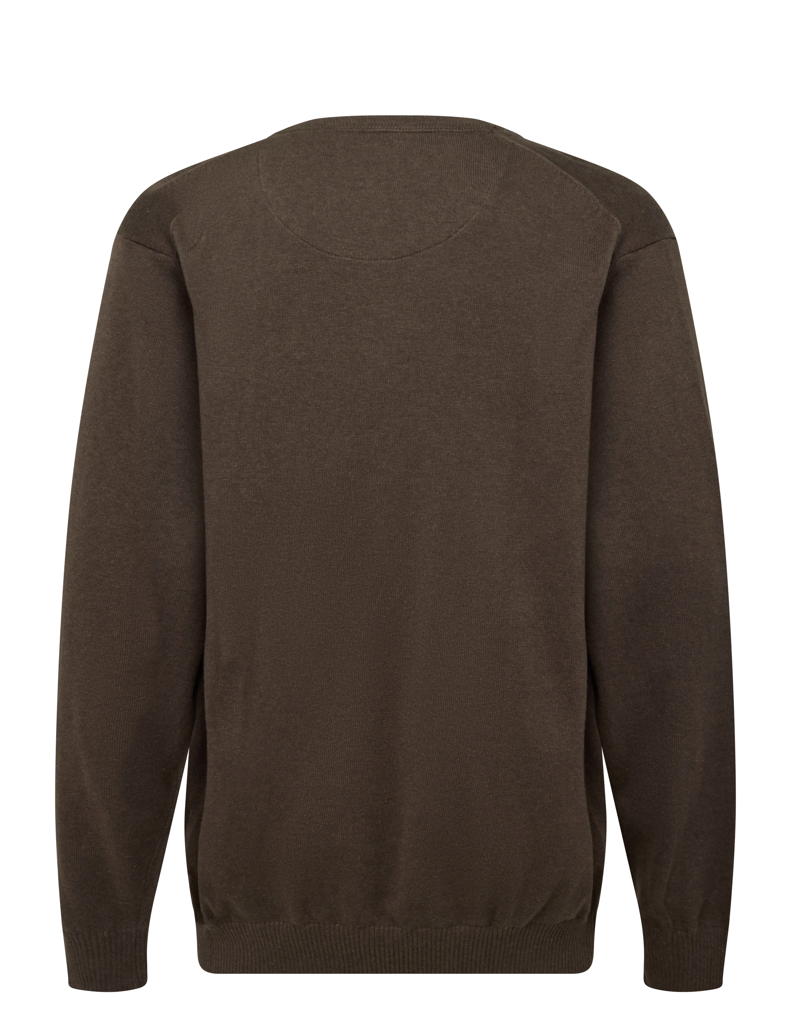 Signal - VICESI CREW - basic-strickmode - chocolat brown melange - 2