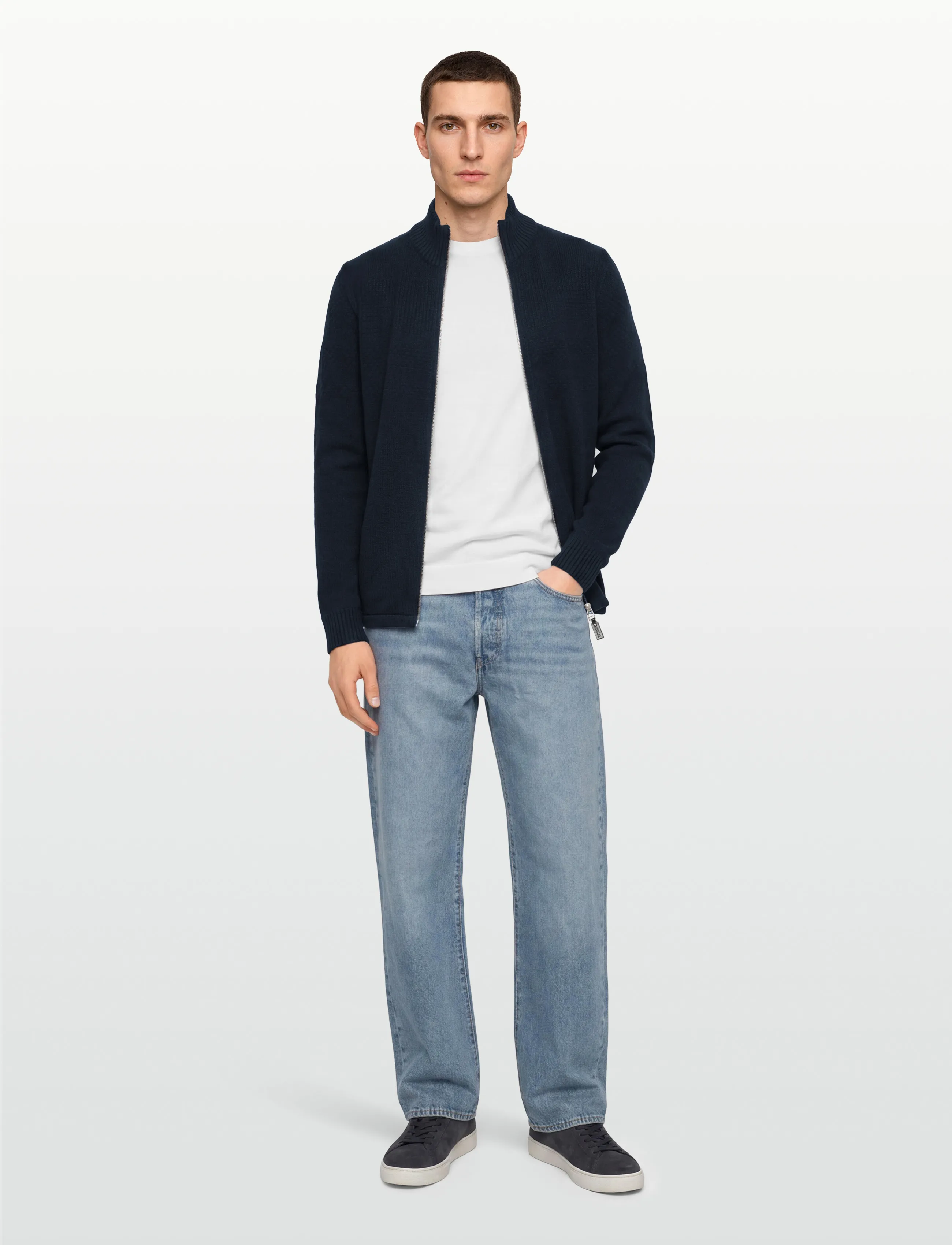 Signal - RICHIE FULL ZIP SP21 - deep marin - 0