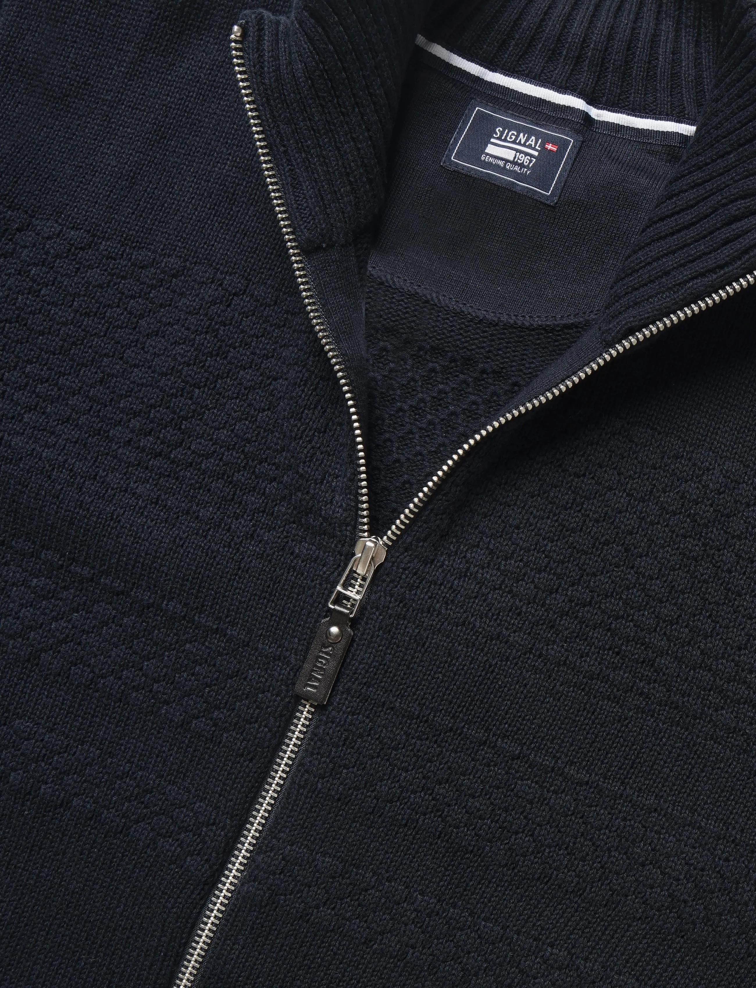 Signal - RICHIE FULL ZIP SP21 - cardigans - deep marin - 2