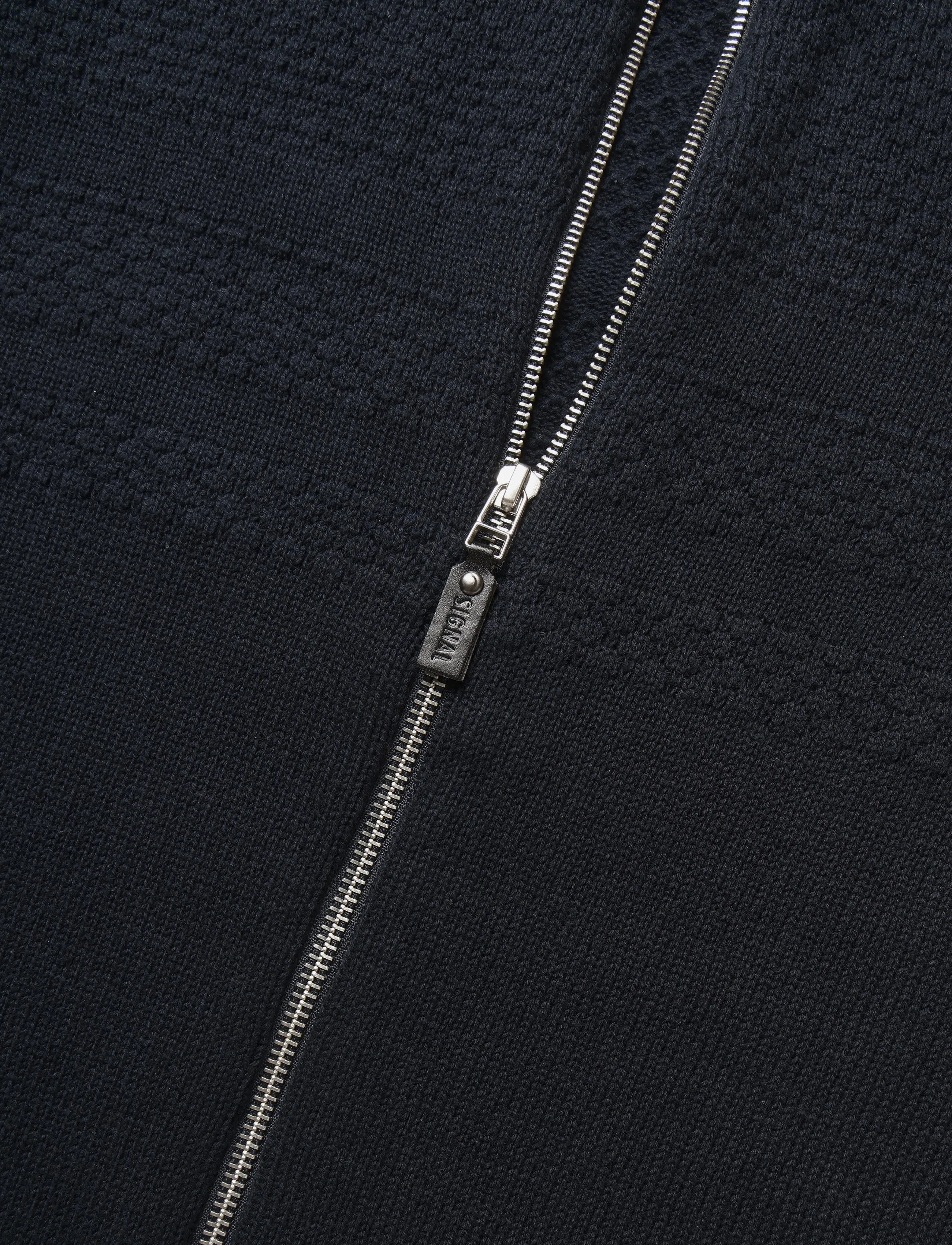 Signal - RICHIE FULL ZIP SP21 - cardigans - deep marin - 3