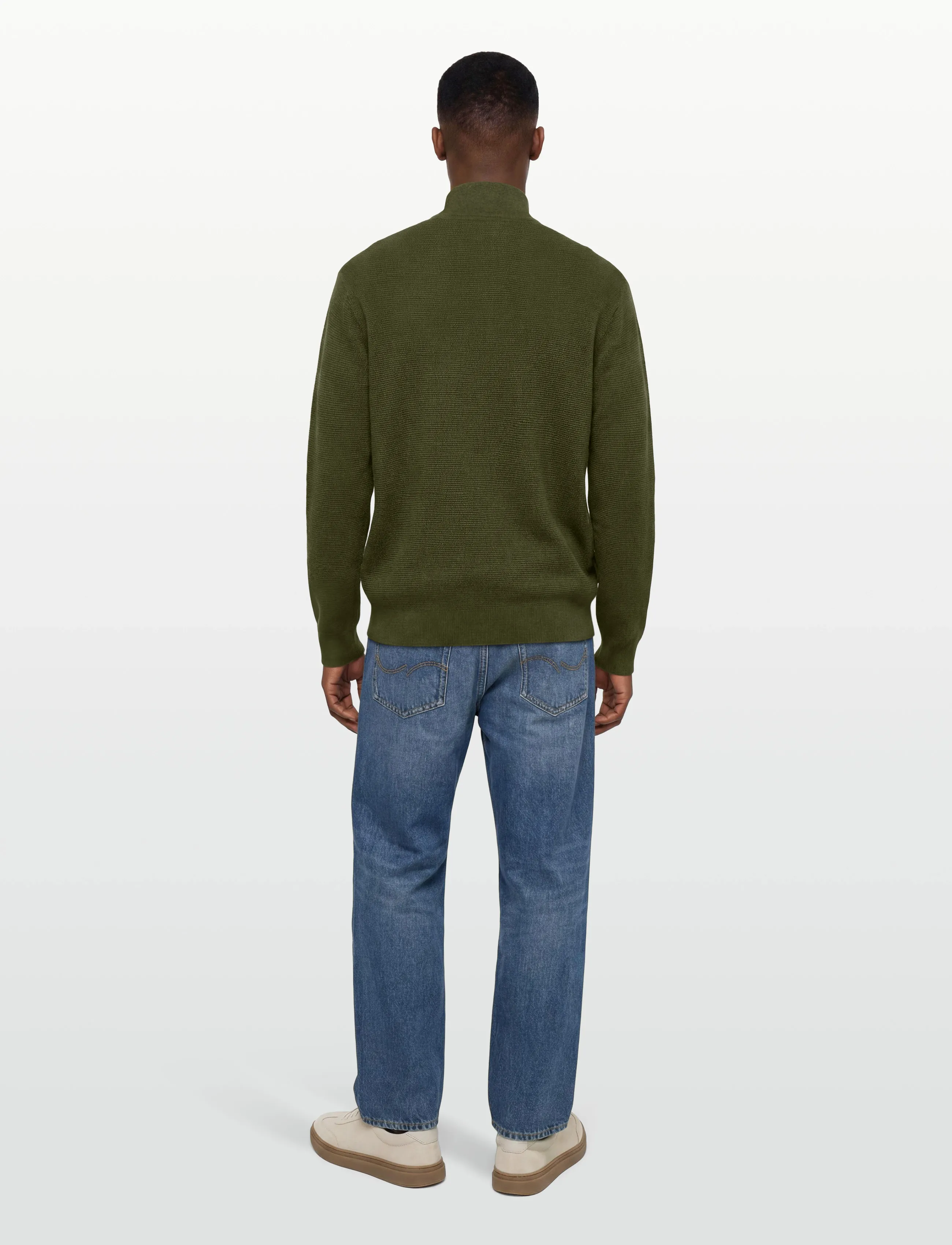 Signal - JONAS HALF ZIP - mehed - ivy green melange - 5