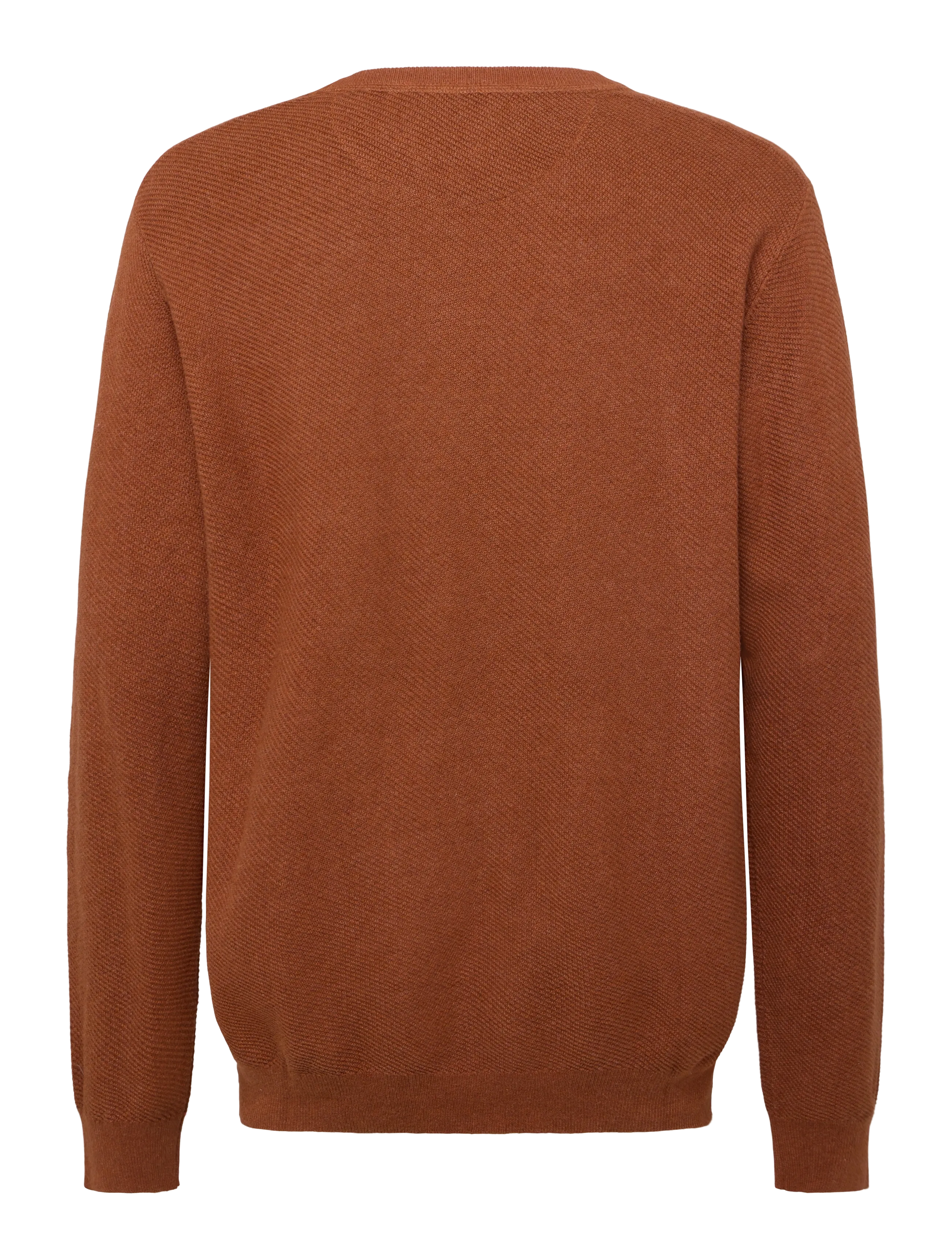 Signal - SIKYLER STRUCTURE CREW - trøjer - red henna melange - 1