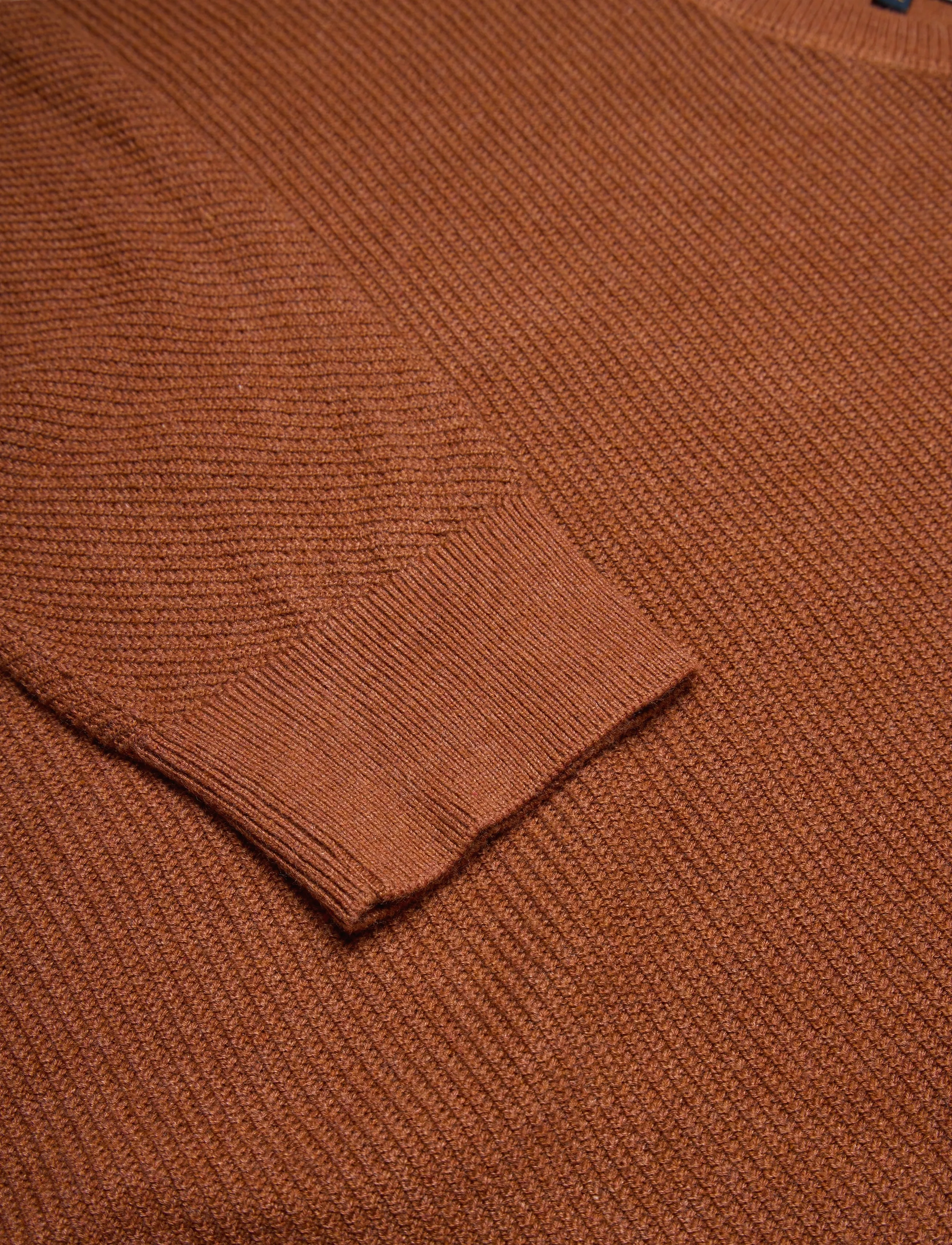 Signal - SIKYLER STRUCTURE CREW - trøjer - red henna melange - 2