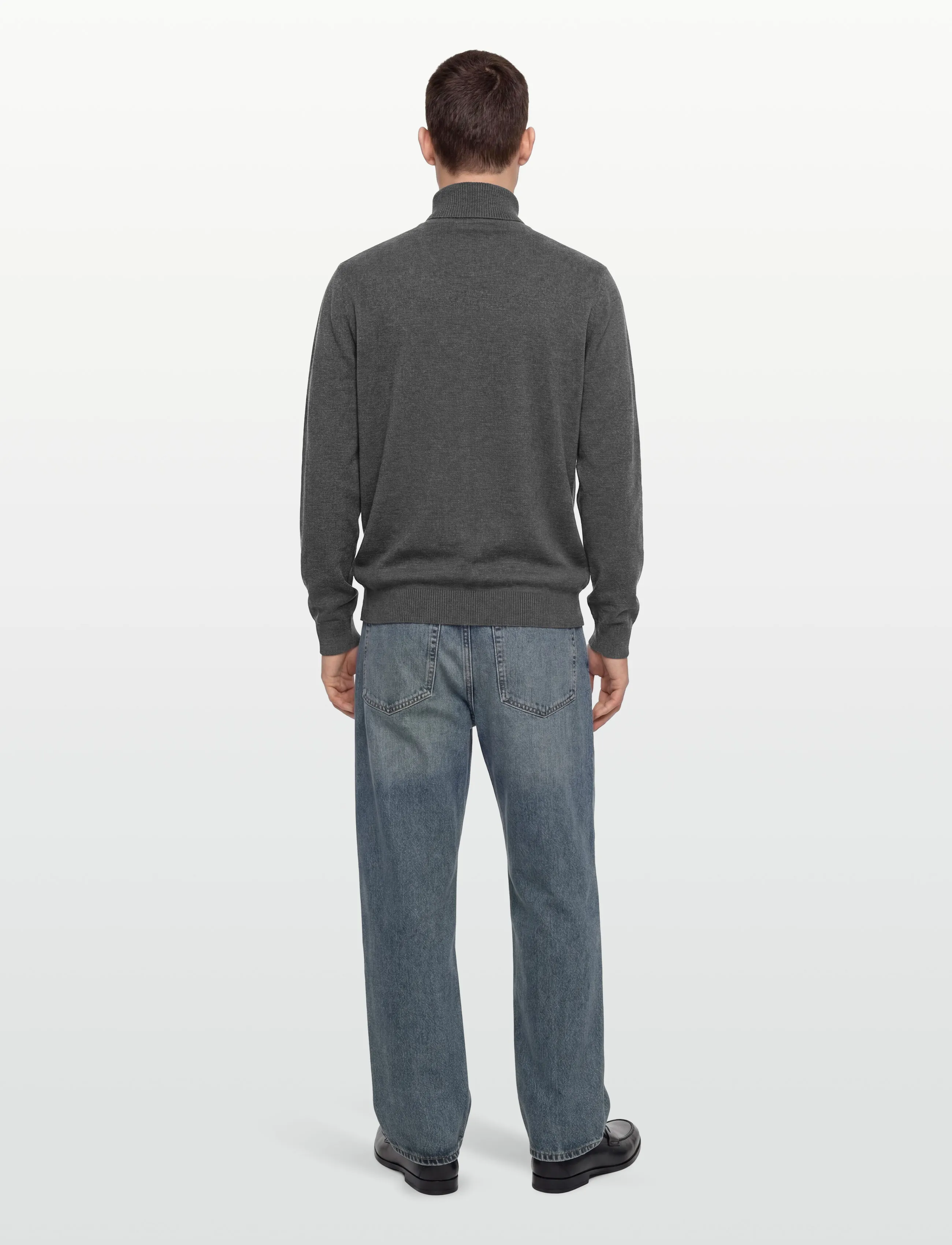 Signal - KLAUSSI HALFZIP - män - grey melange - 4