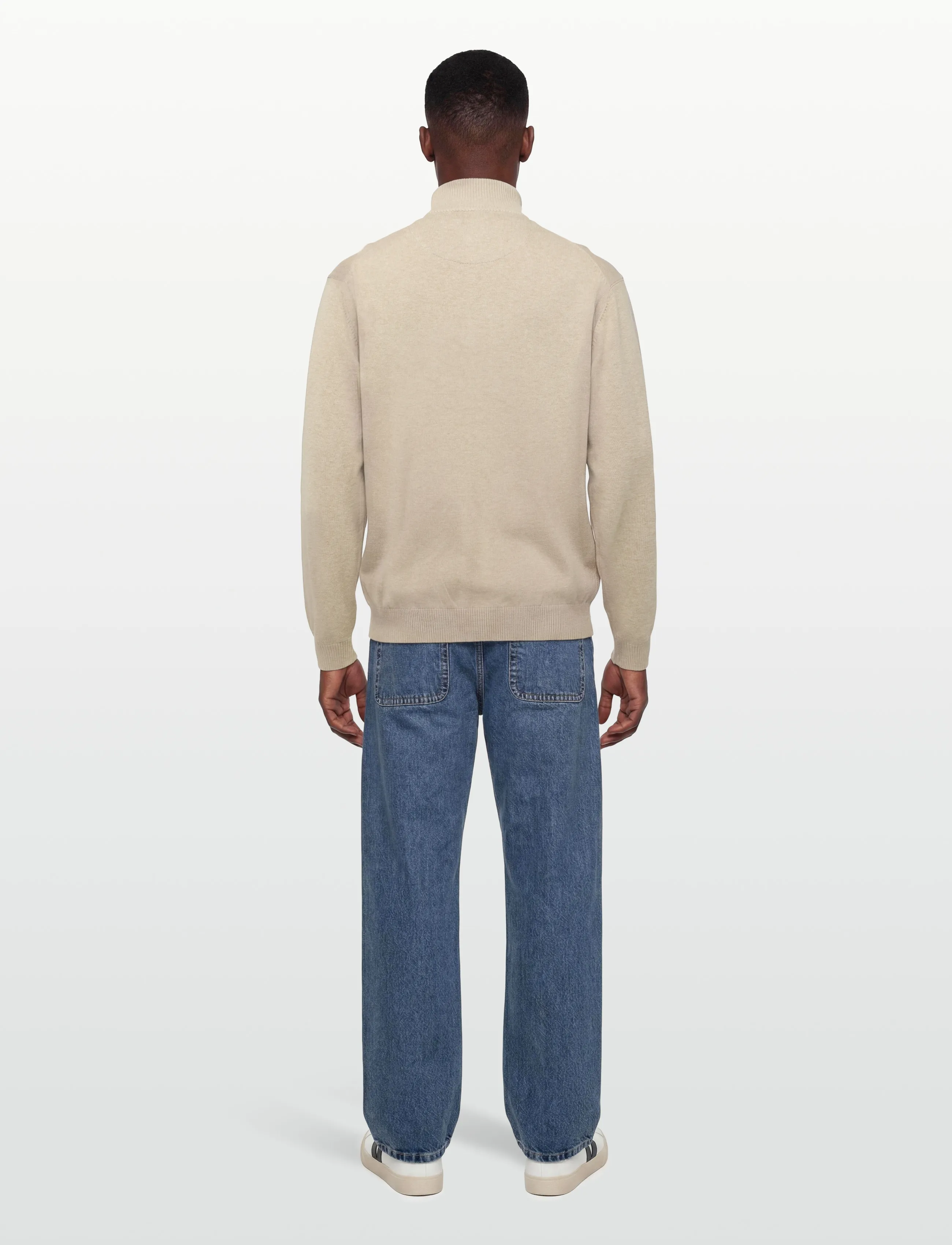 Signal - KLAUSSI HALFZIP - mehed - straw beige mel - 4