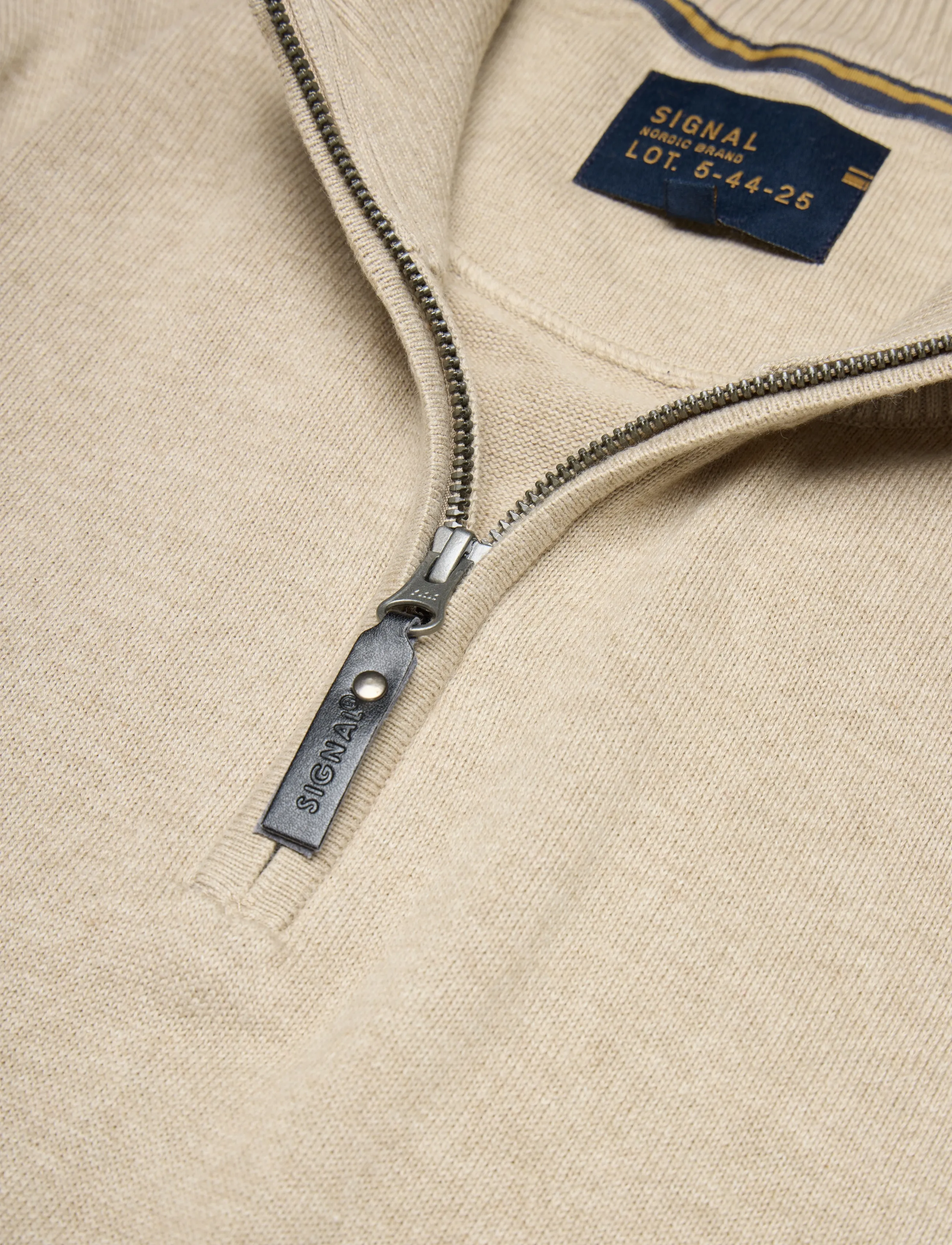 Signal - KLAUSSI HALFZIP - mehed - straw beige mel - 2