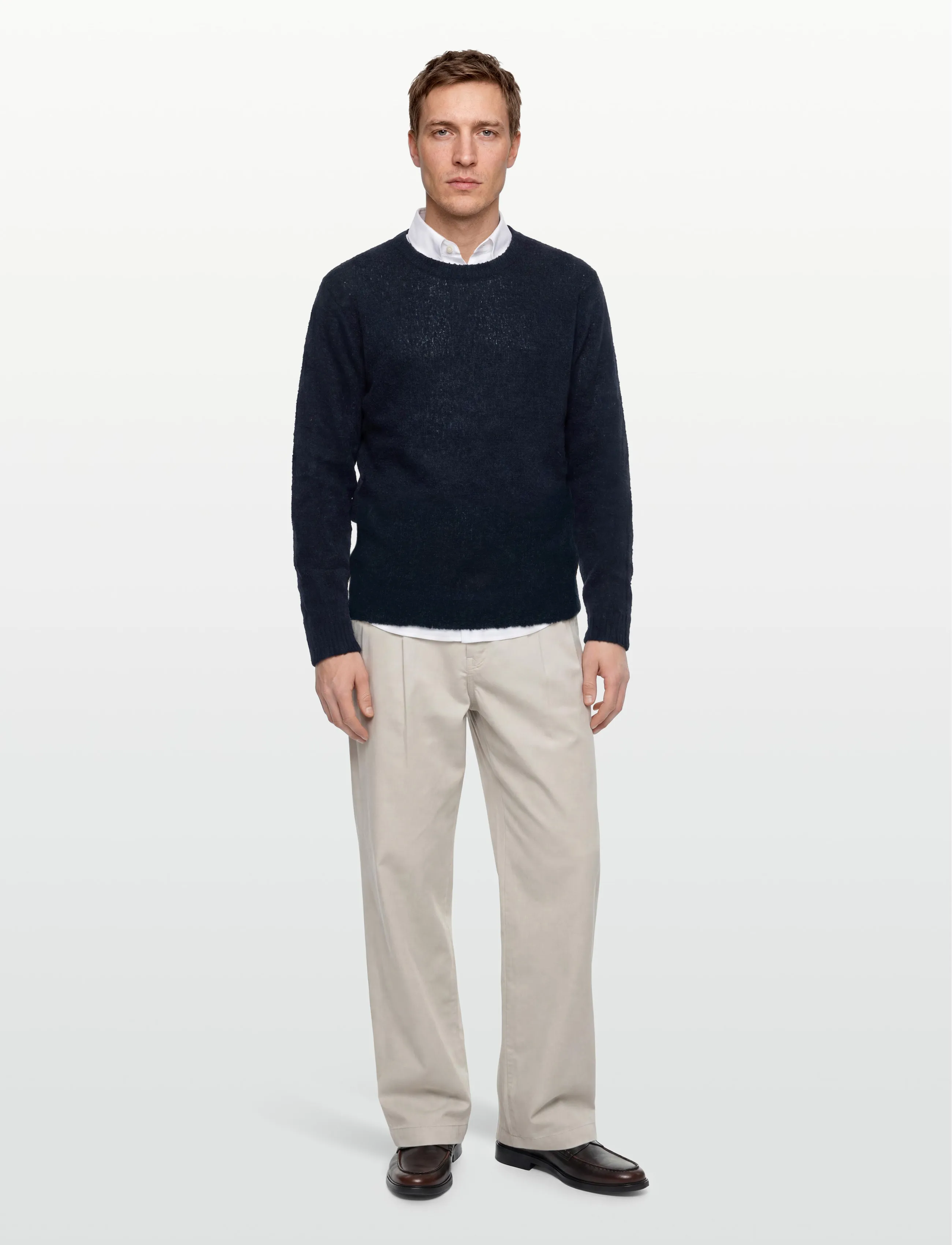 Signal - KRESTENSI BOUCLE CREW - trøjer - deep marine - 0