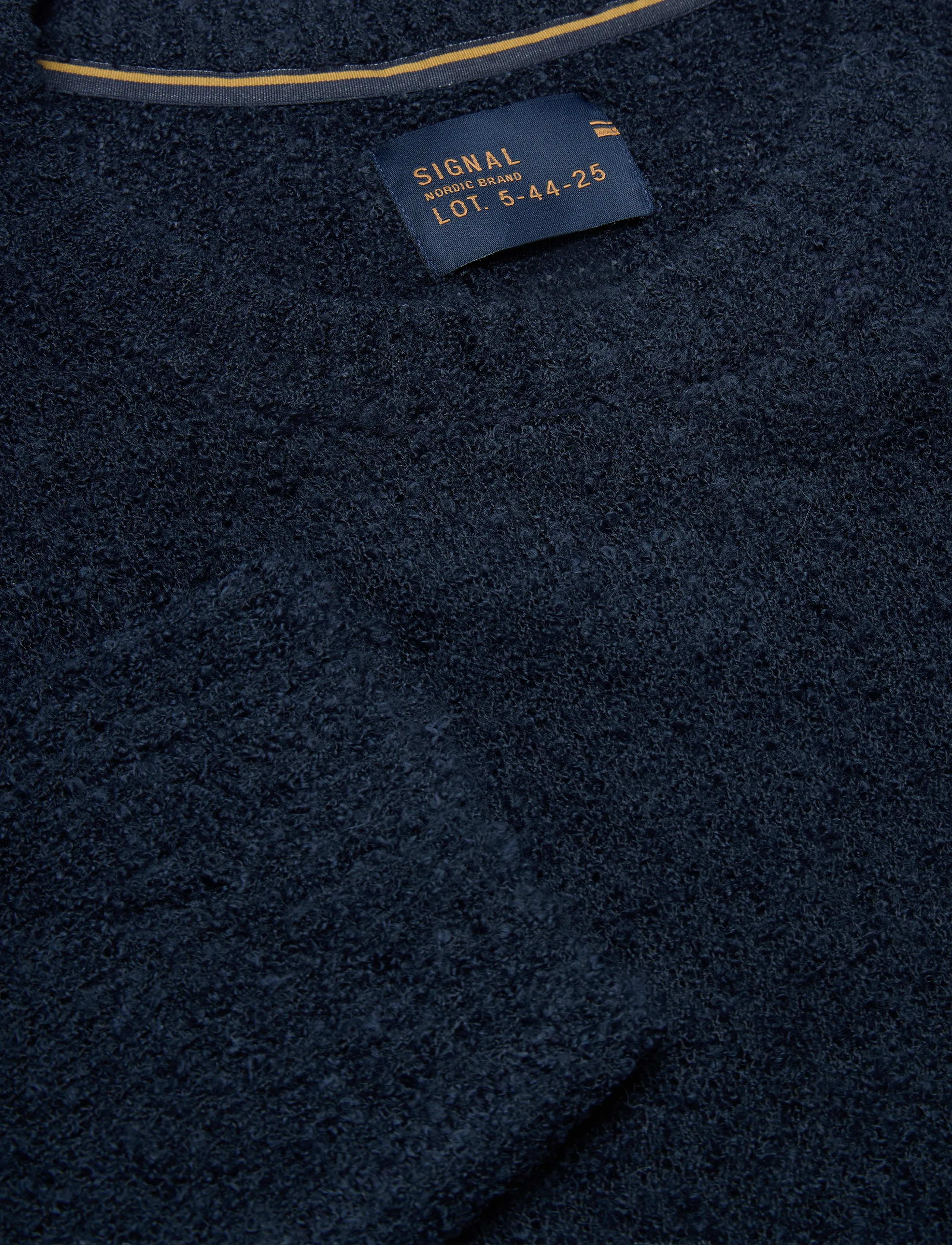 Signal - KRESTENSI BOUCLE CREW - trøjer - deep marine - 3