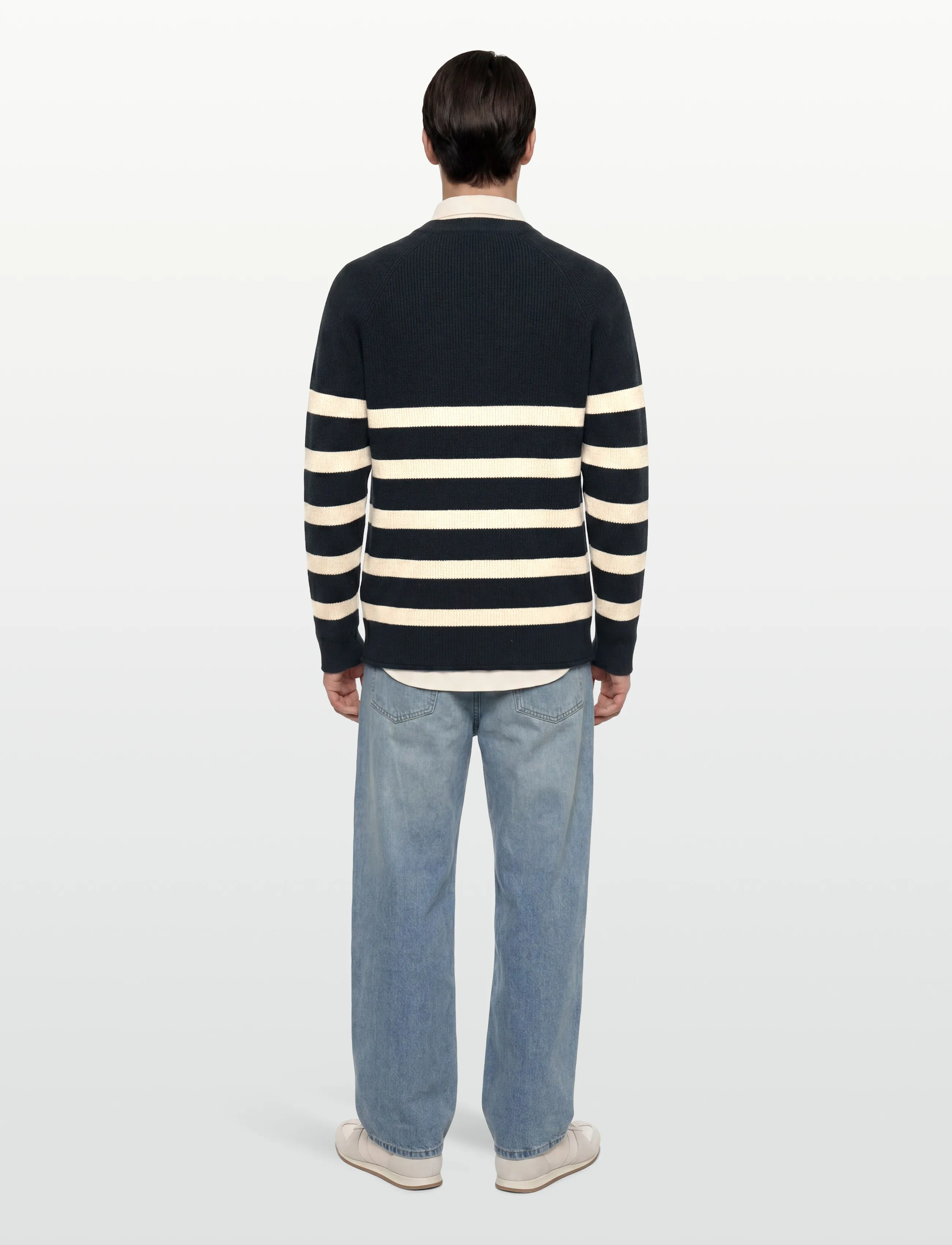 Signal - KALVINSI RIB STRIPE - trøjer - deep marine - 4