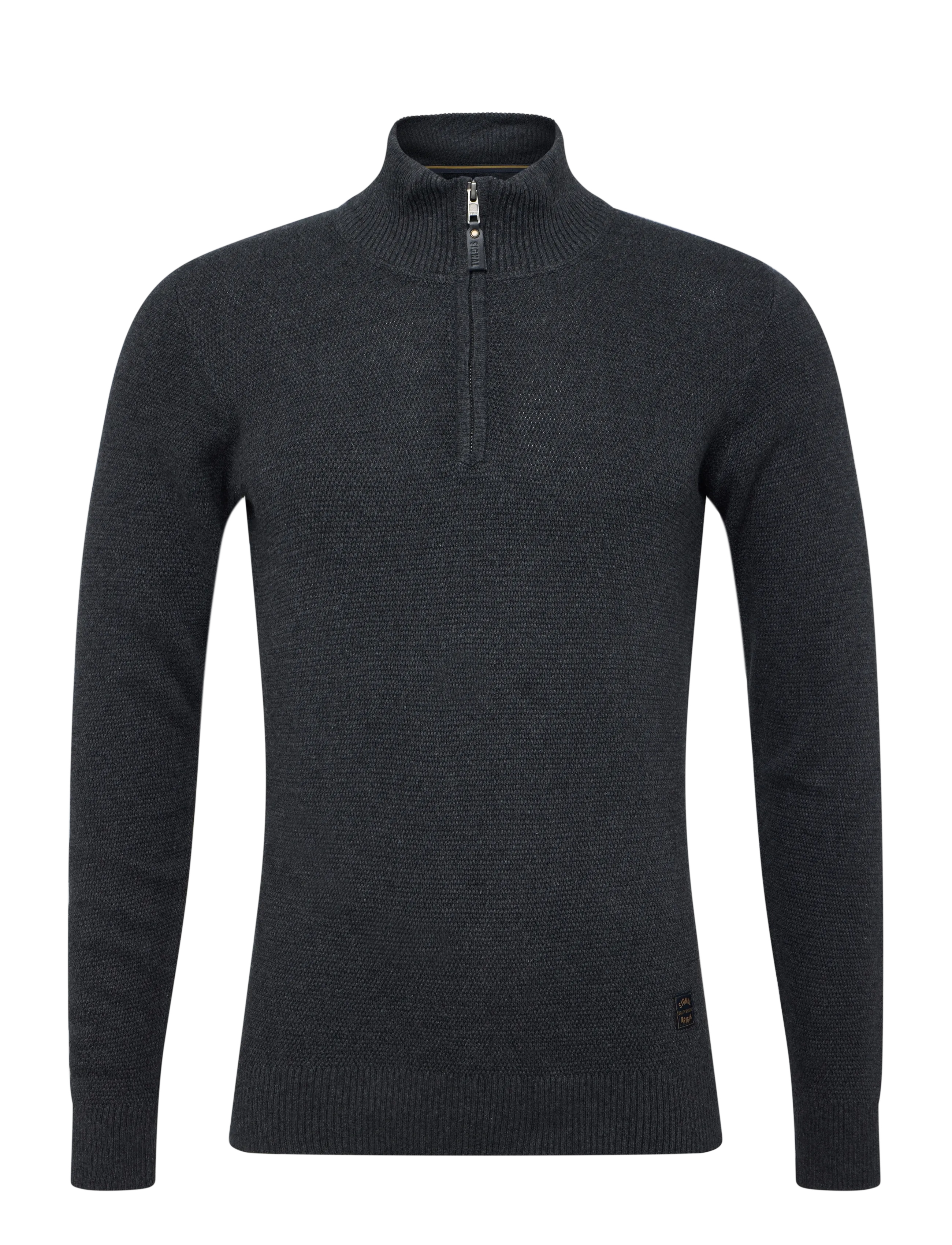 Signal SISHAUN BF23 ZIP - Booztlet only men - DARK GREY MELANGE / grey