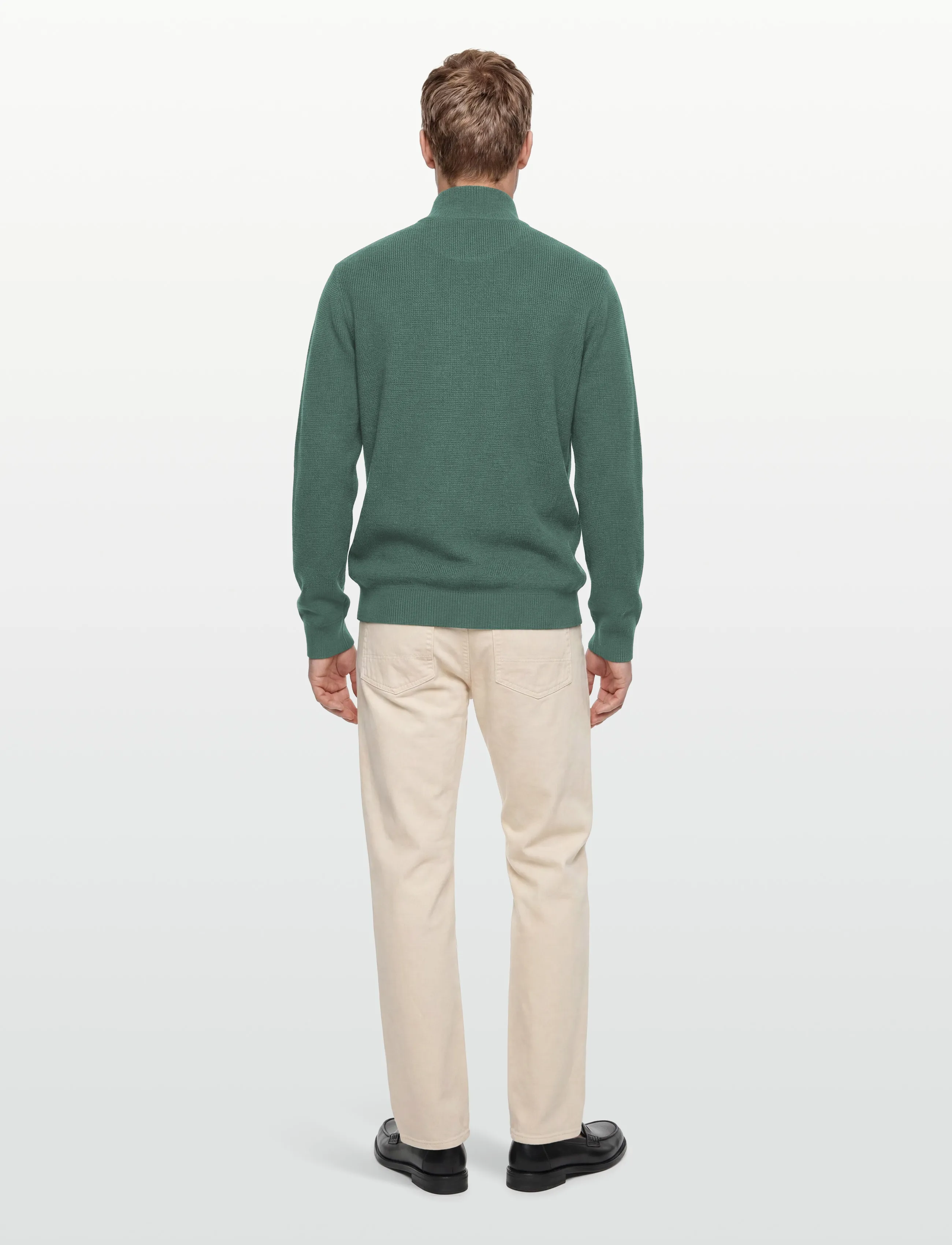 Signal - CONNORSI STRUCTURE CARDIGAN - koftor - aged green mel - 4