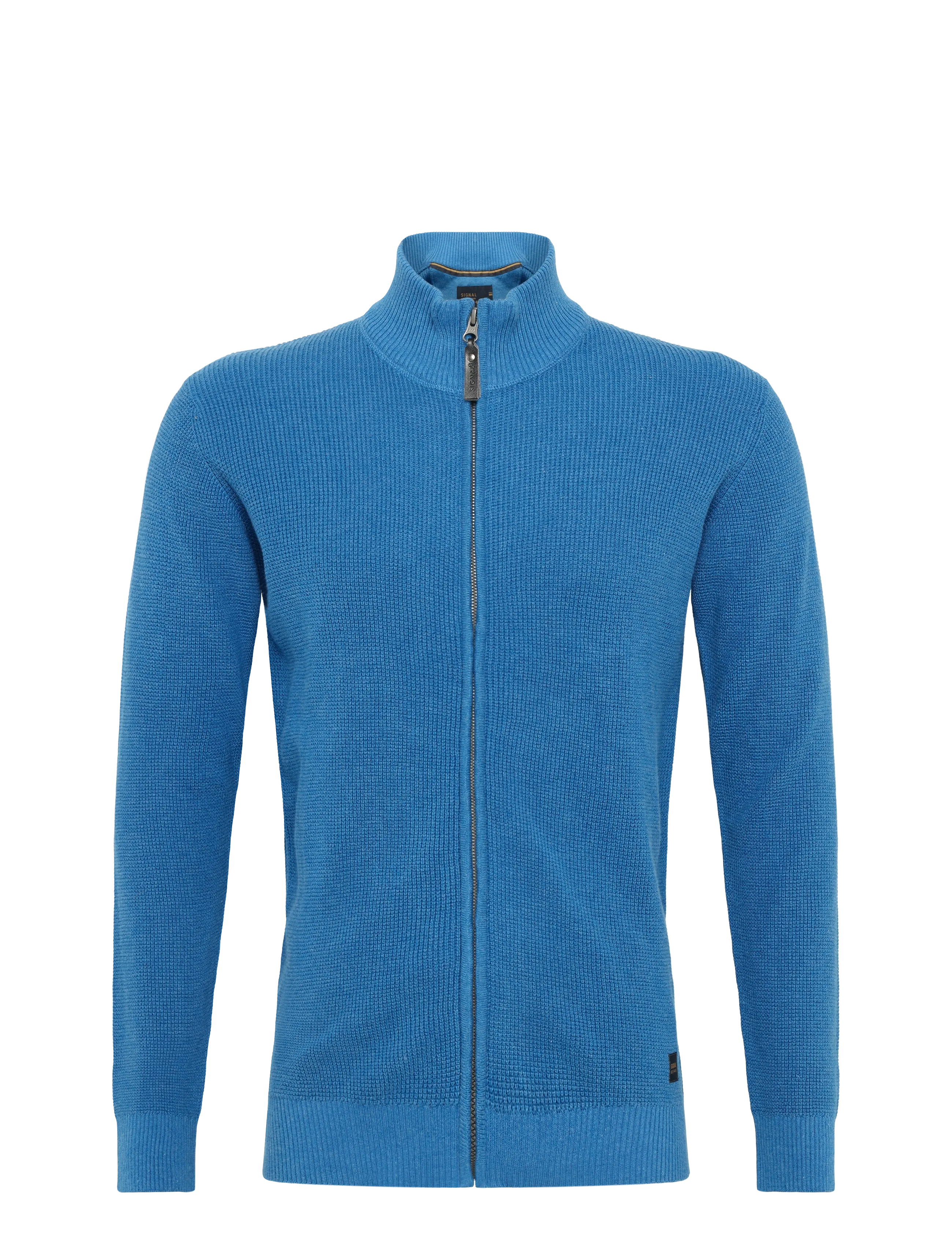 Signal CONNORSI STRUCTURE CARDIGAN - Strik - BLUE SLIP STREAM MEL / blue