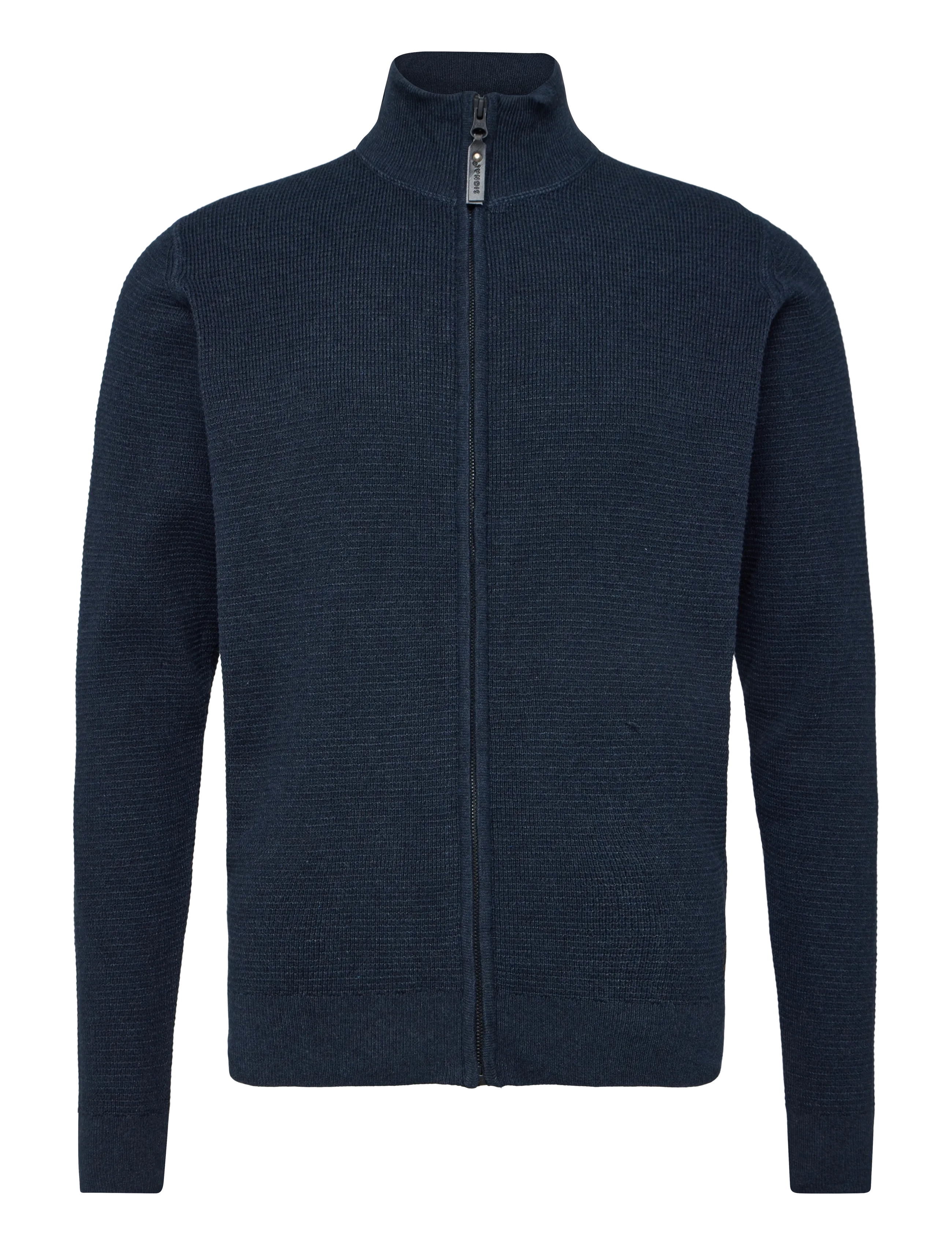 Signal CONNORSI STRUCTURE CARDIGAN - Booztlet only men - DEEP MARINE MELANGE / navy