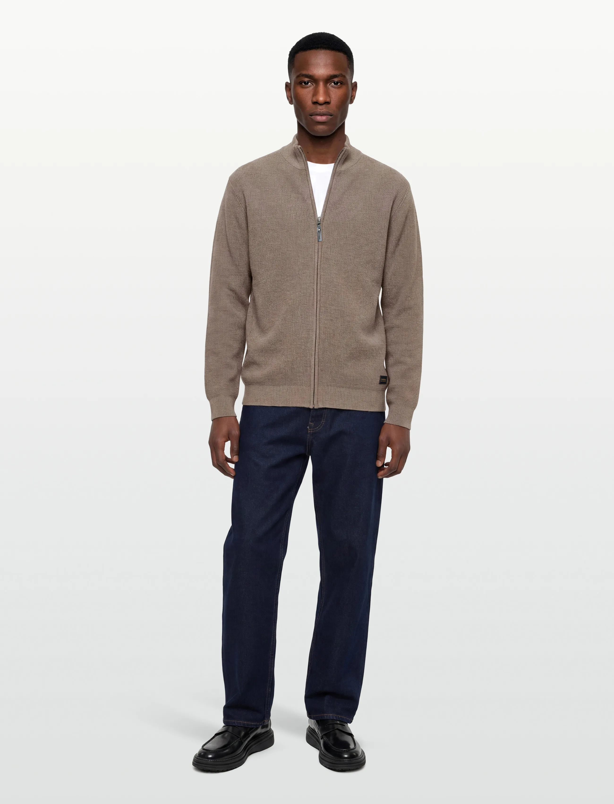 Signal - CONNORSI STRUCTURE CARDIGAN - kardiganid - oak melange - 0