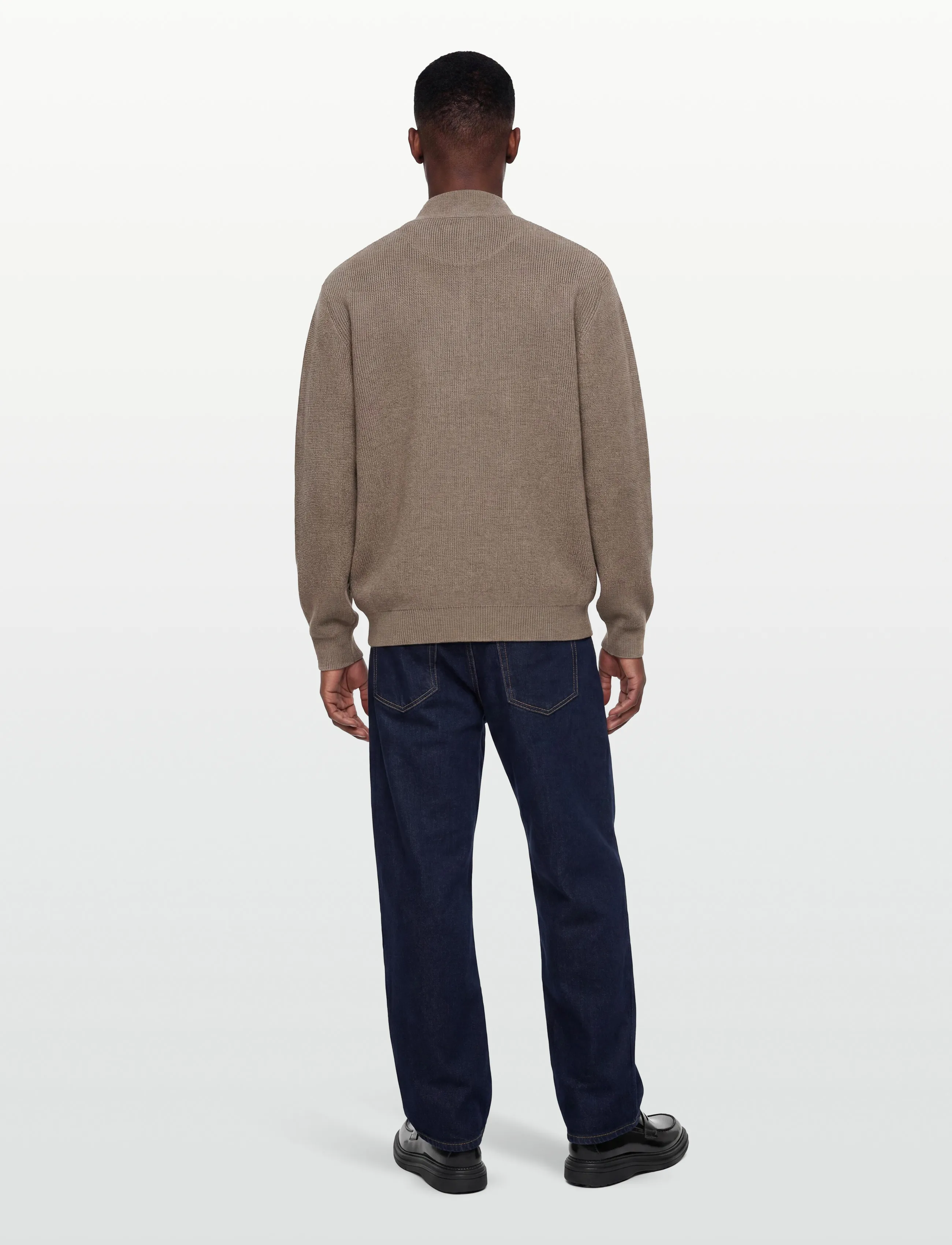 Signal - CONNORSI STRUCTURE CARDIGAN - kardiganid - oak melange - 4