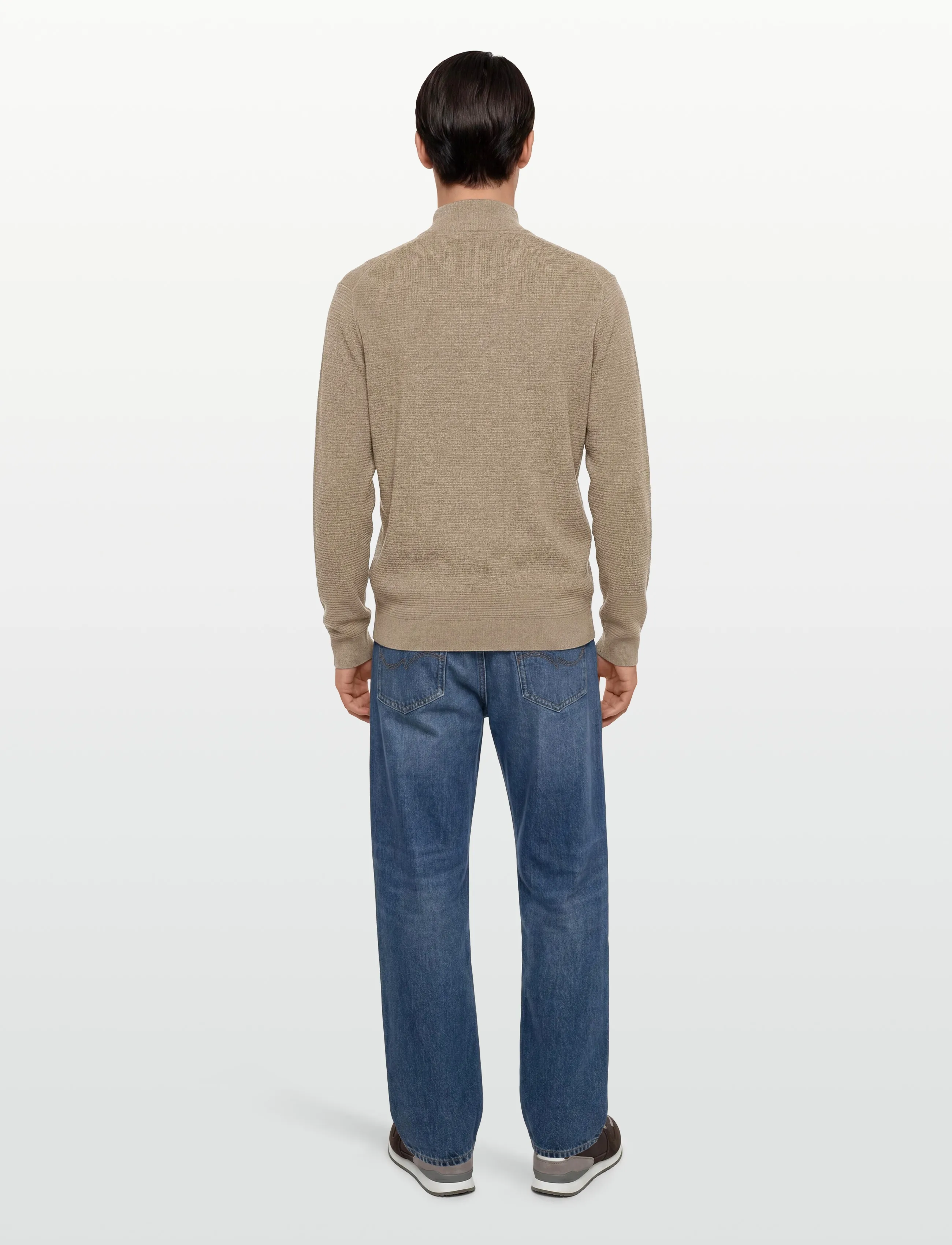 Signal - CONNORSI STRUCTURE CARDIGAN - cardigans - tobacco melange - 4