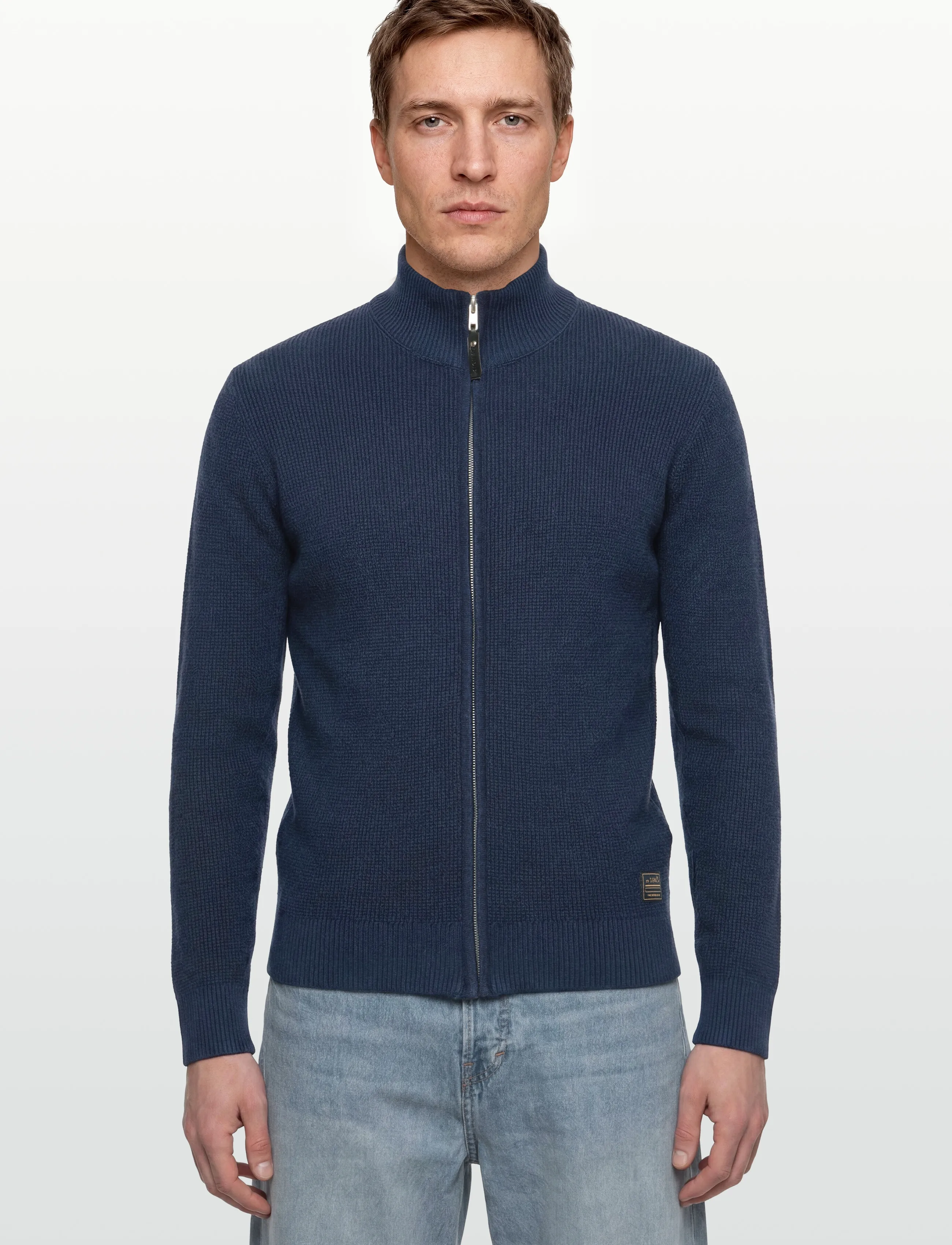 Signal - ANDERSSI STRUCTURE CARDIGAN - kardiganid - mid blue melange - 3