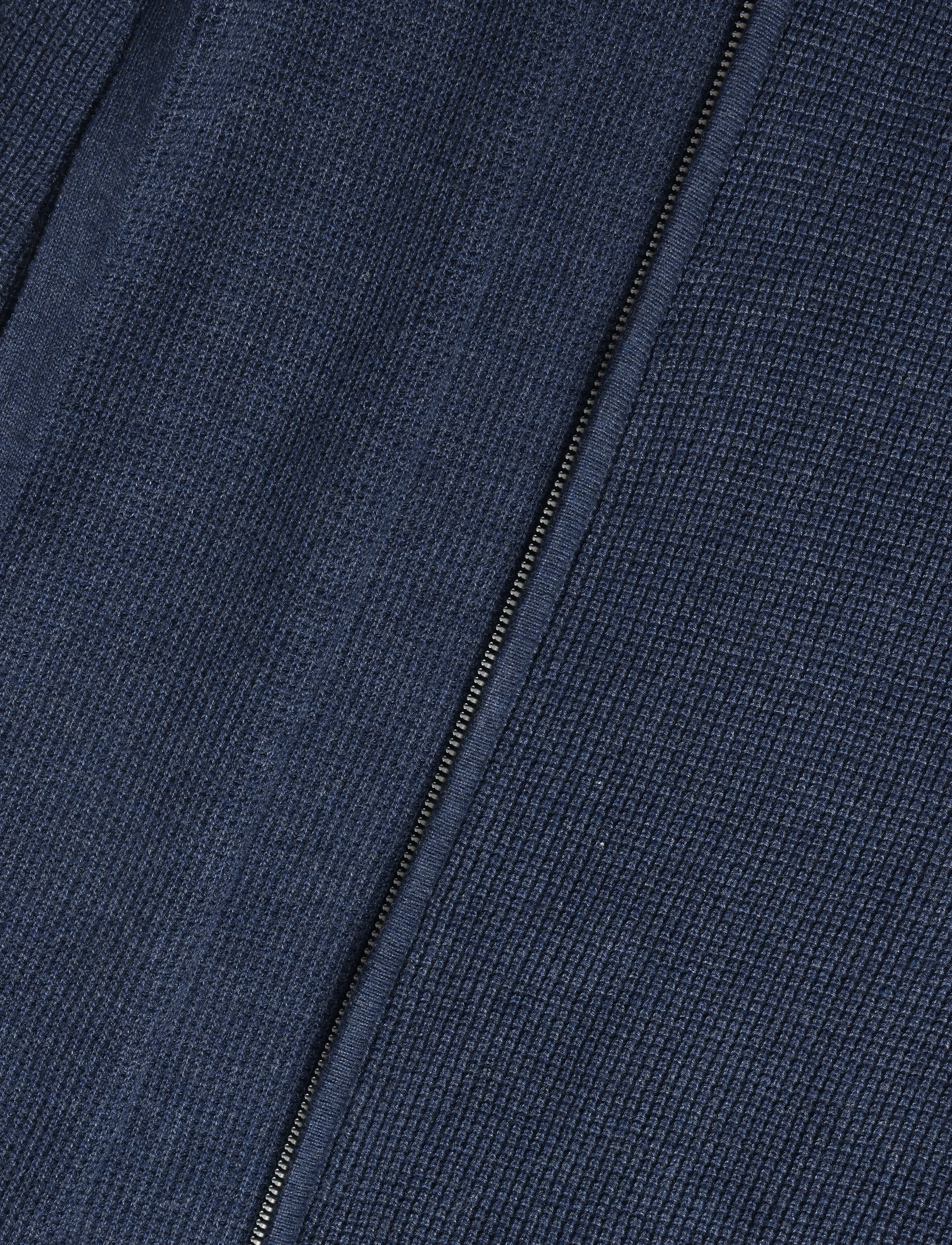 Signal - ANDERSSI STRUCTURE CARDIGAN - cardigans - mid blue melange - 4