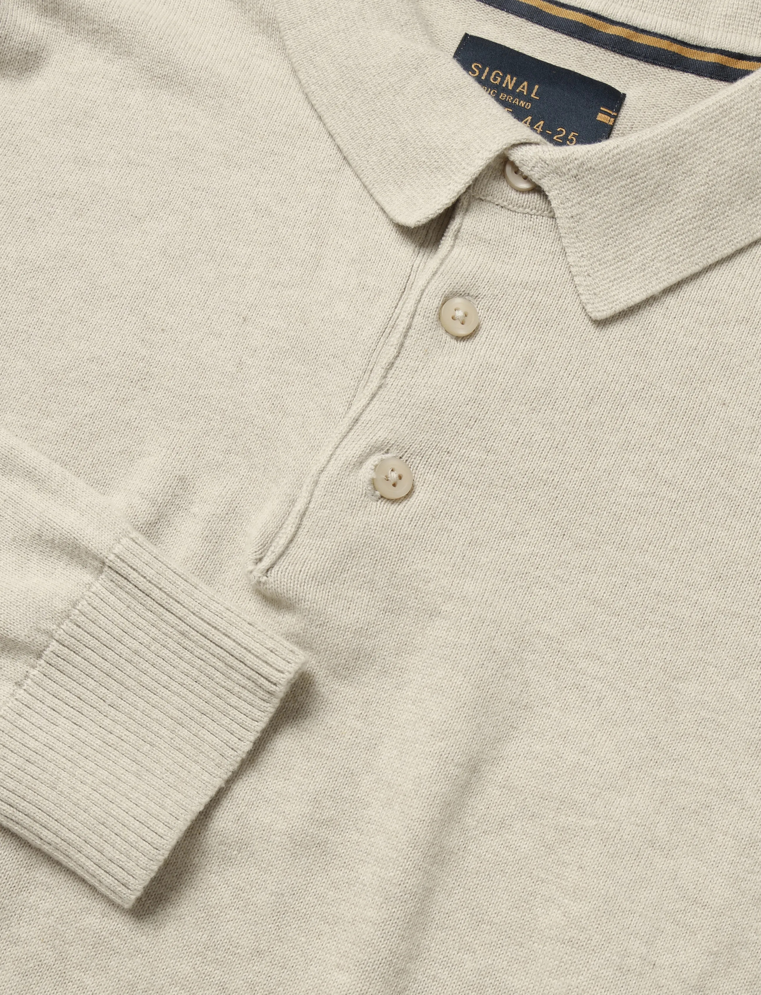 Signal - NOLANSI KNIT POLO - polostrik - pure cashmere mel - 5