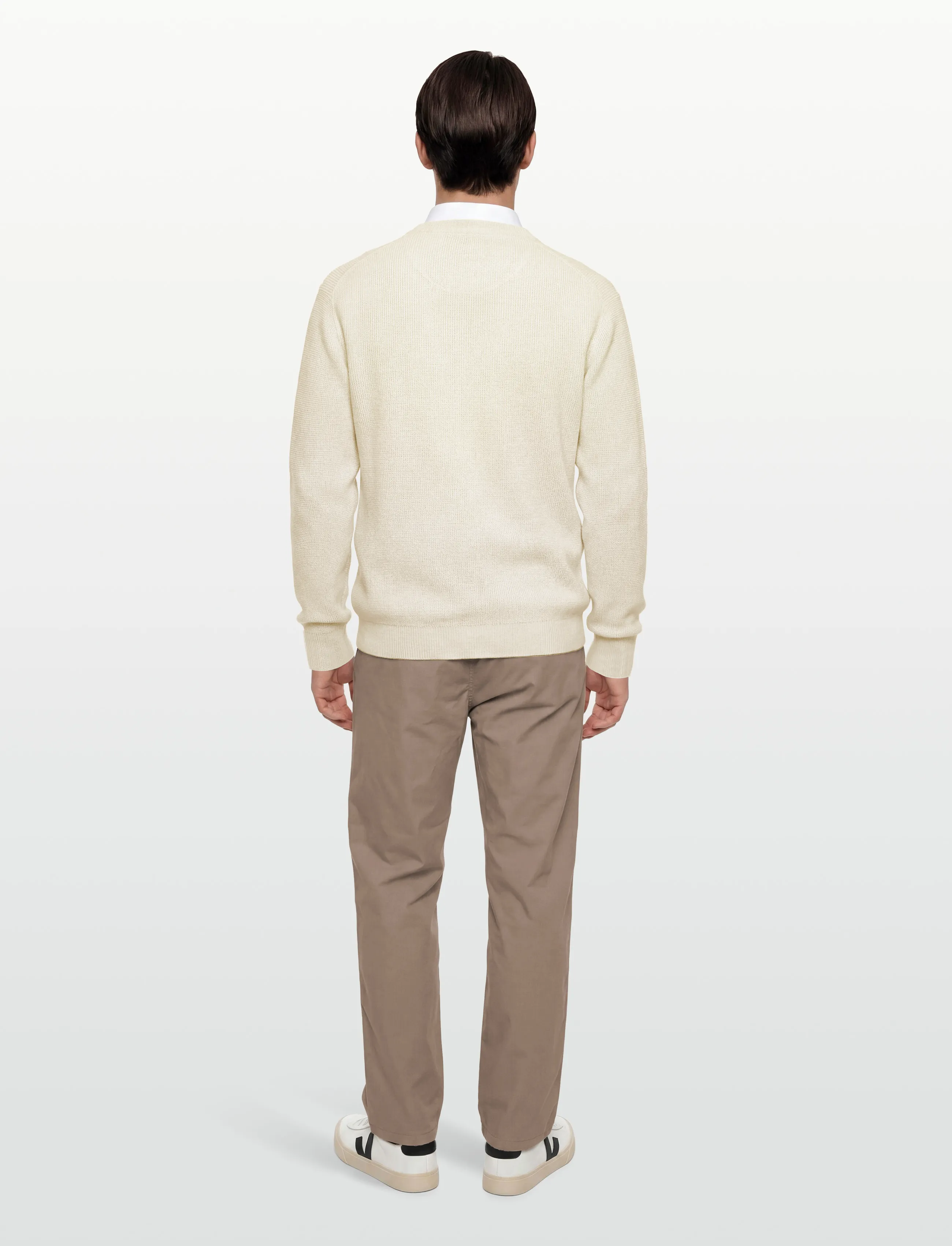 Signal - NICOSI STRUCTURE KNIT - trøjer - egret dust mel - 4