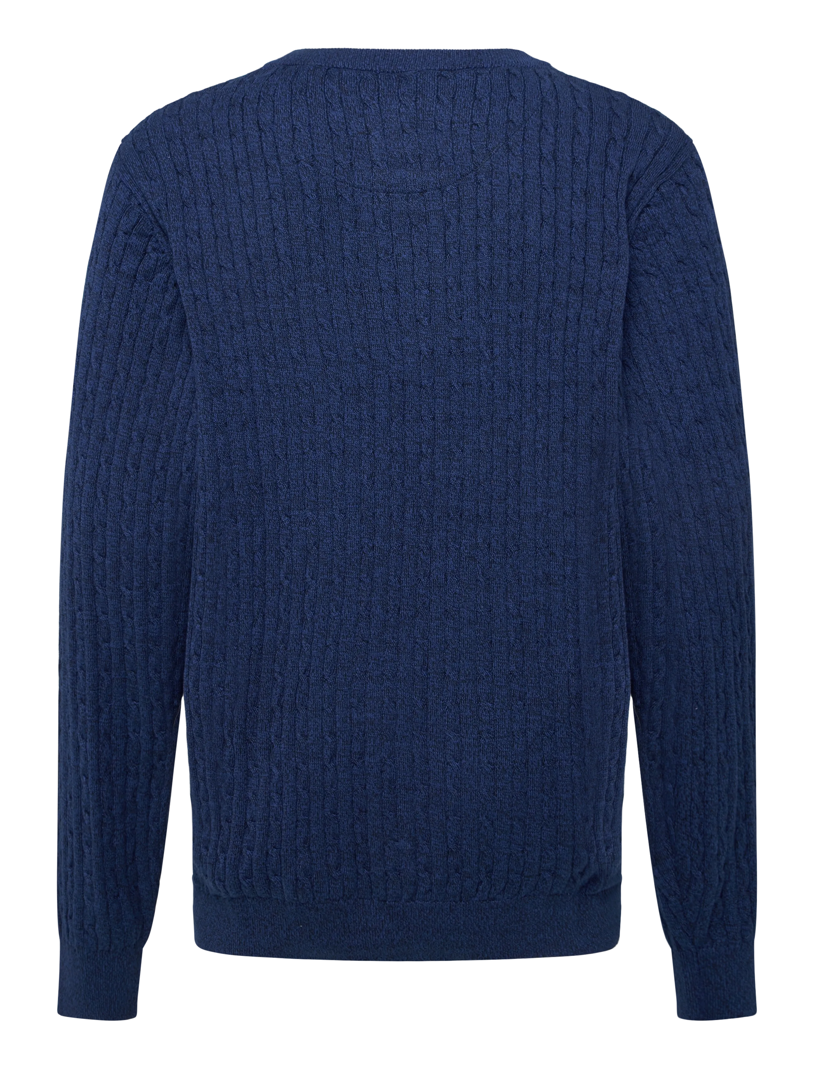 Signal - VITUSSI CABLE - knitted round necks - deep marine - 1