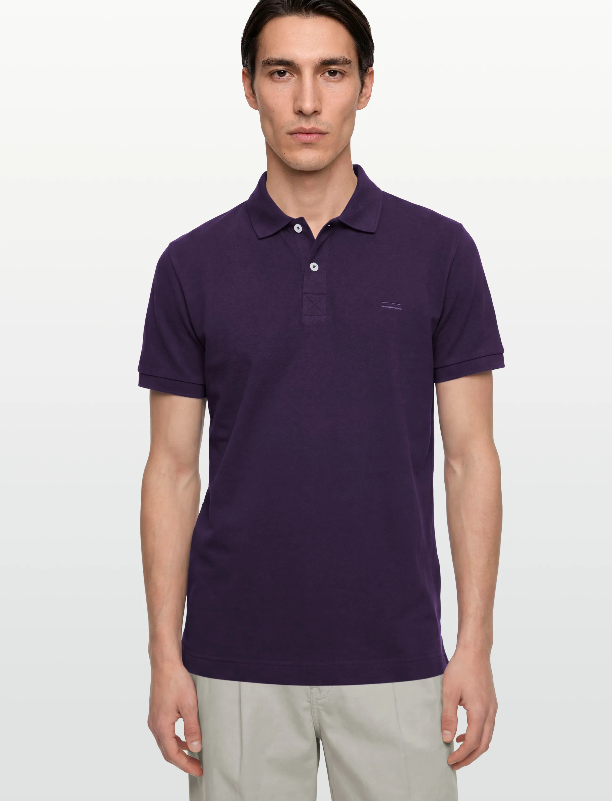 Signal - NICKYSI - short-sleeved polos - blackberry - 3