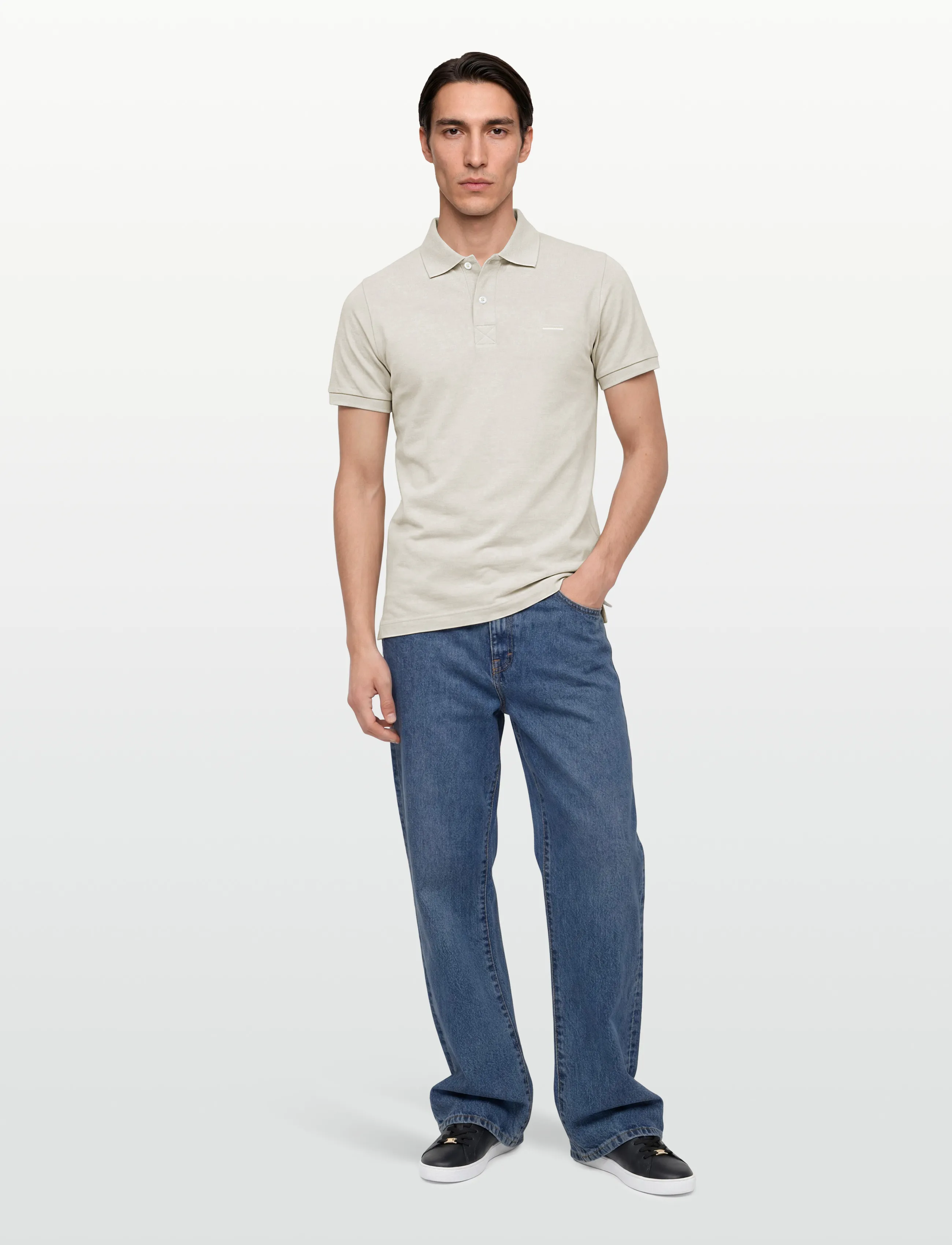 Signal - NICKYSI - short-sleeved polos - pure cashmere mel - 0