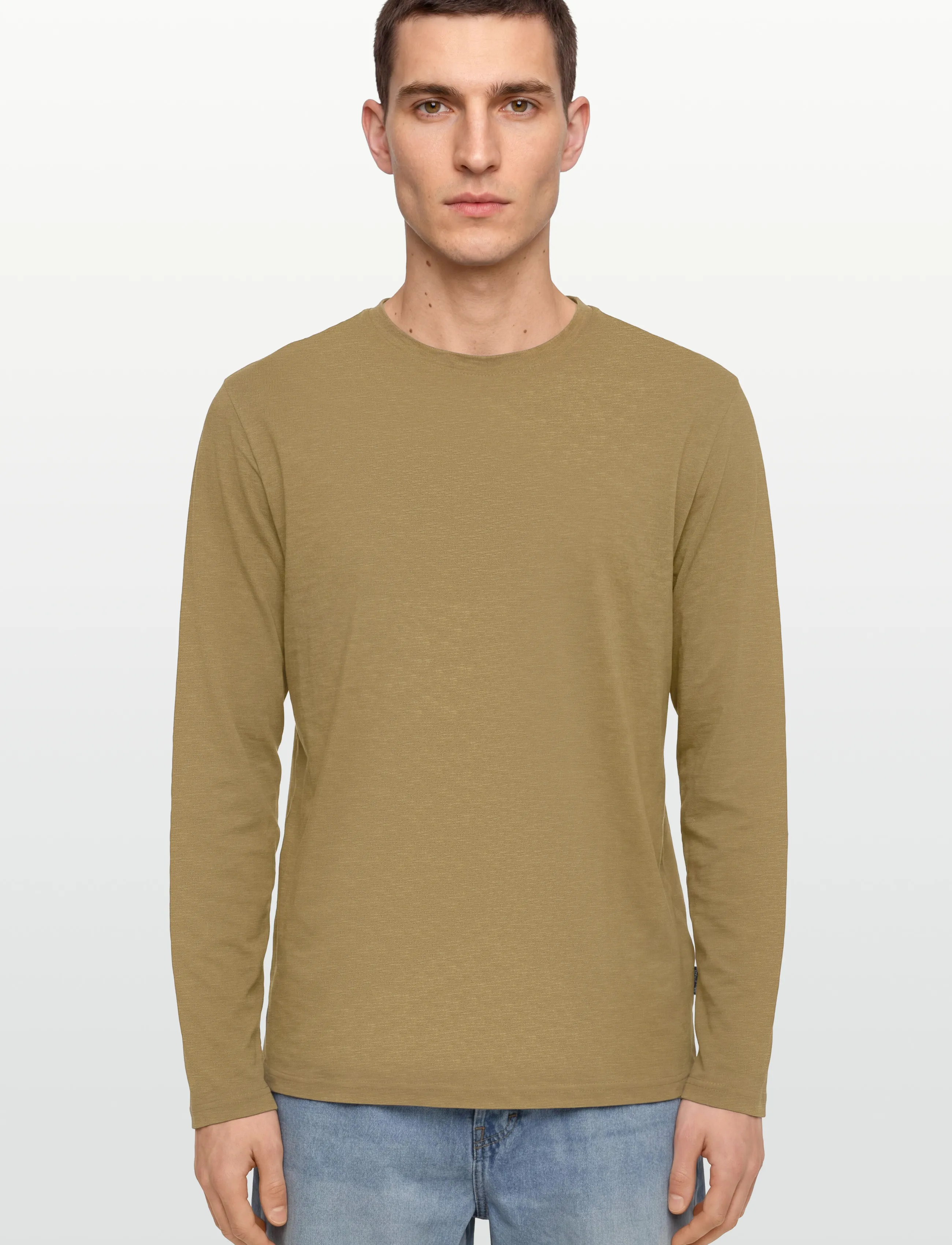 Signal - DALLASSI LS - långärmade t-shirts - tobacco - 3