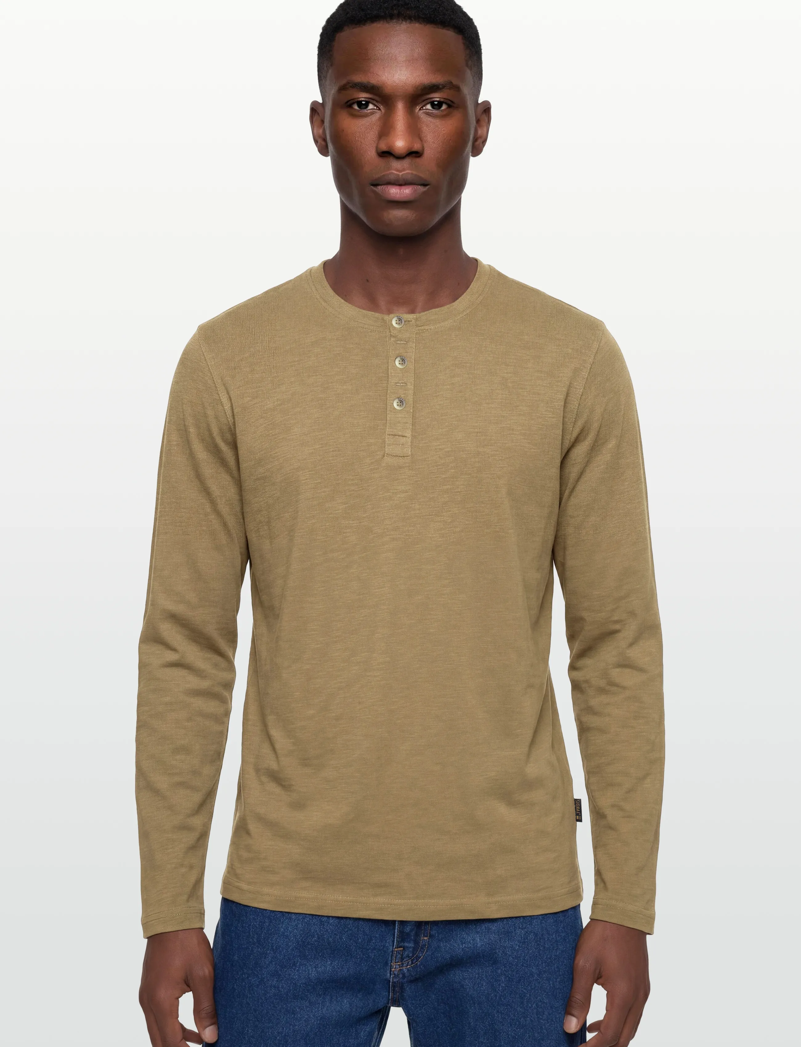 Signal - DONSI GRANDAD - langærmede t-shirts - tobacco - 3
