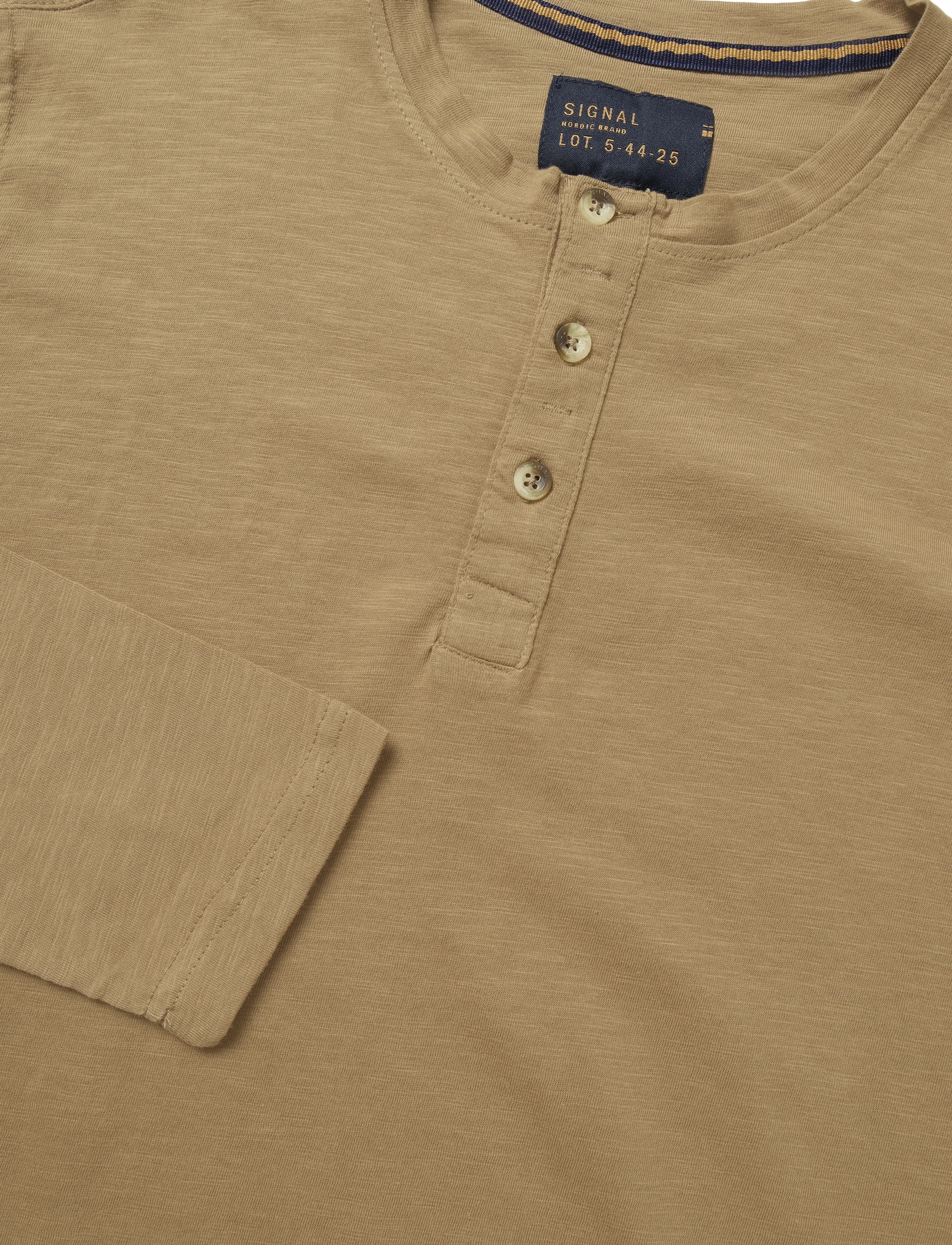 Signal - DONSI GRANDAD - langærmede t-shirts - tobacco - 5