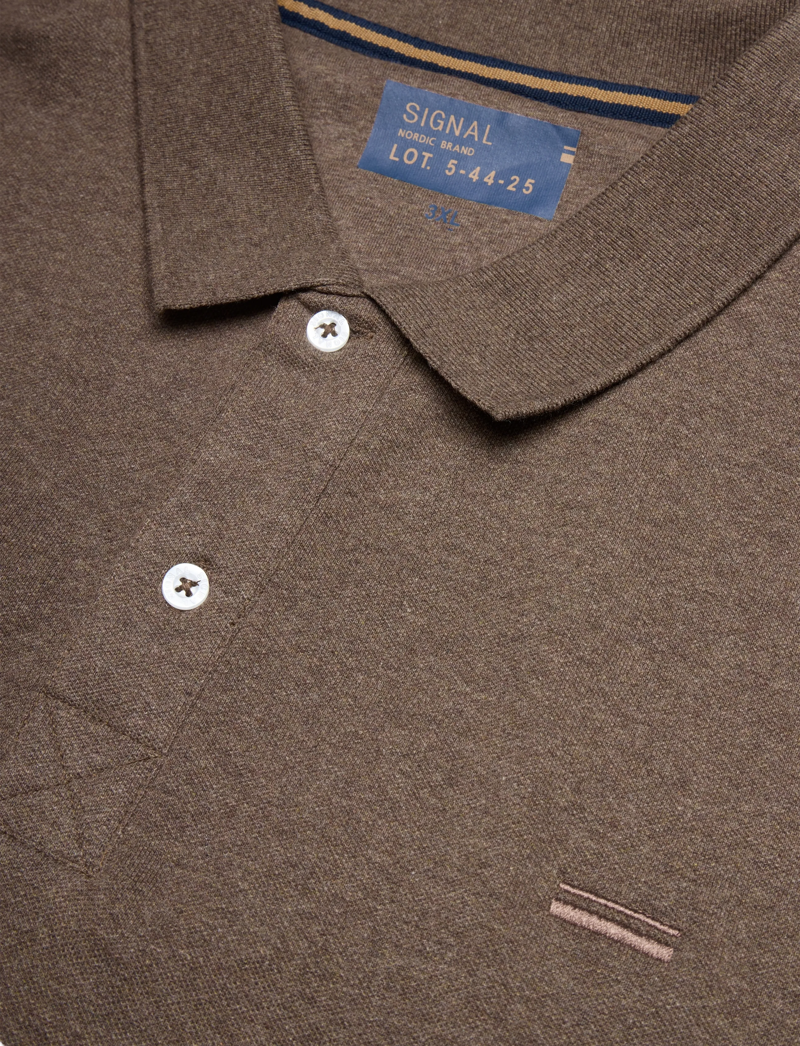 Signal - NEILSI LS POLO - pikkade varrukatega polod - chocolat brown melange - 5