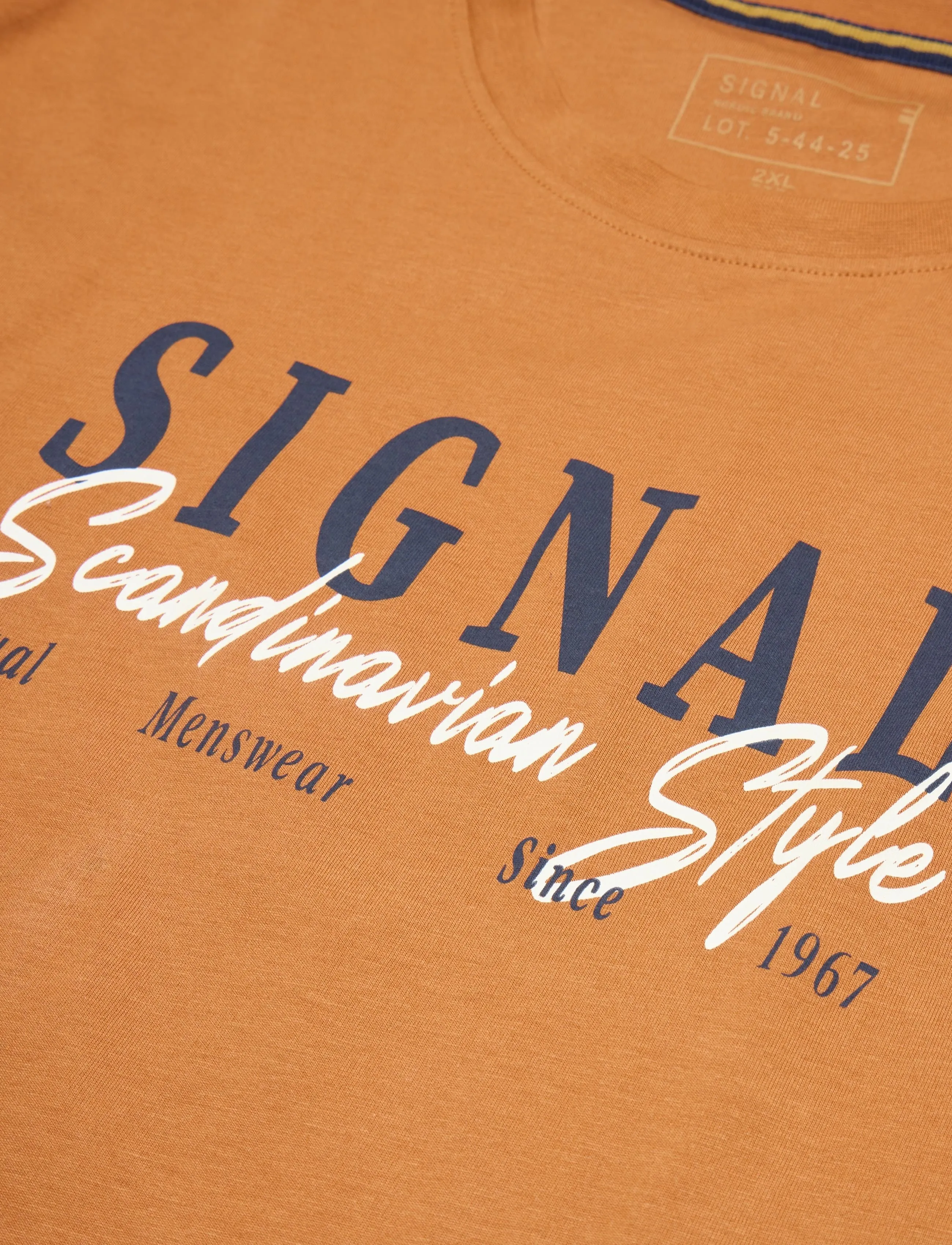Signal - ERICSI GAVIN TEE - lägsta priserna - sienna orange - 5