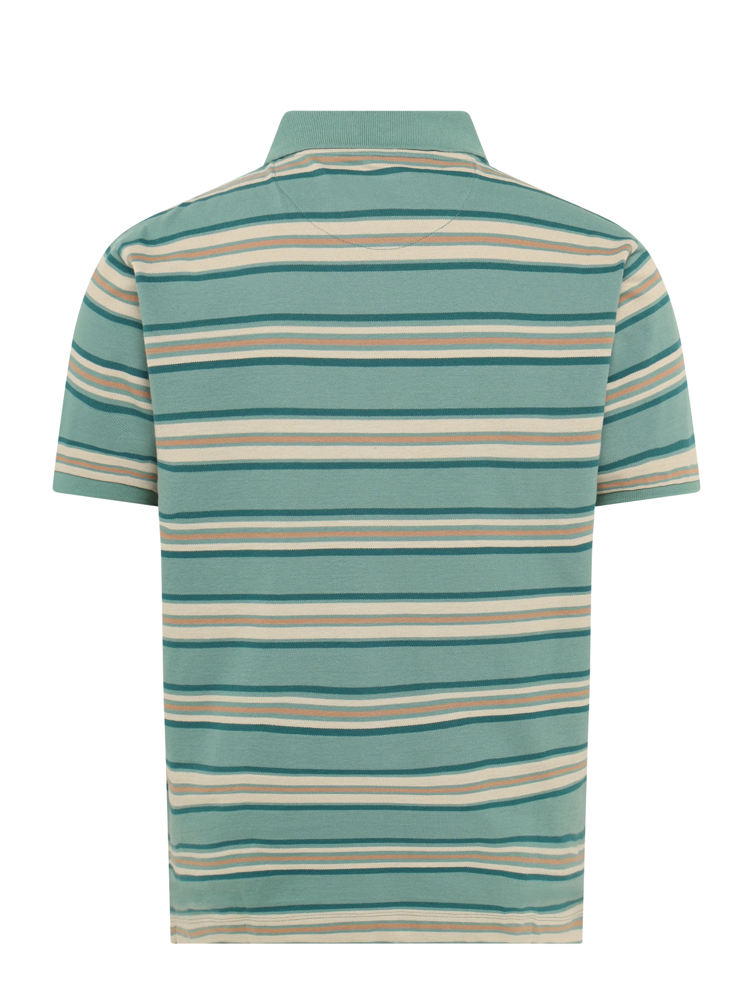 Signal - FITZSI MULTI STRIPE POLO - kurzärmelig - ocean teal - 1