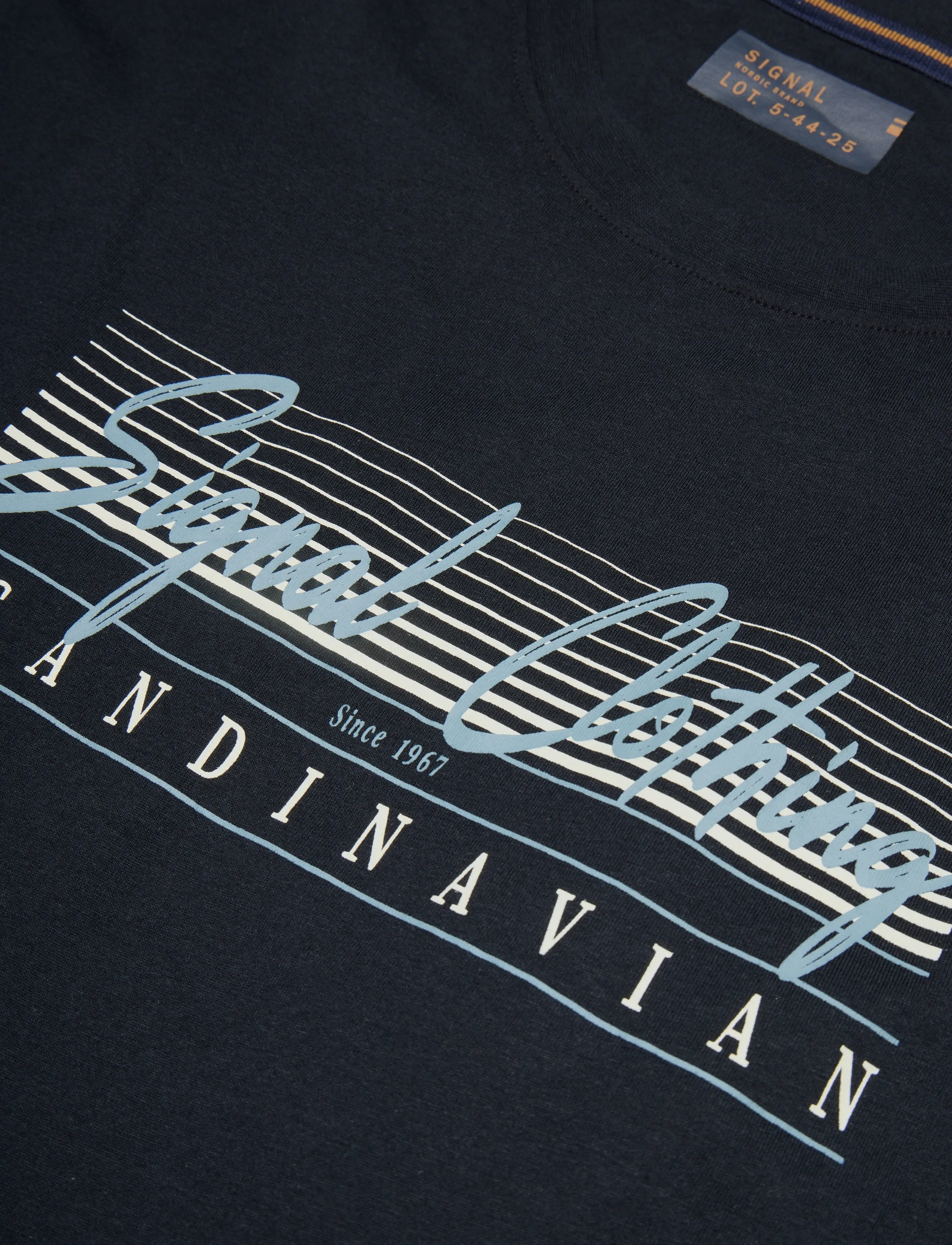 Signal - LIAMSI FRONT PRINT TEE - lowest prices - black - 2