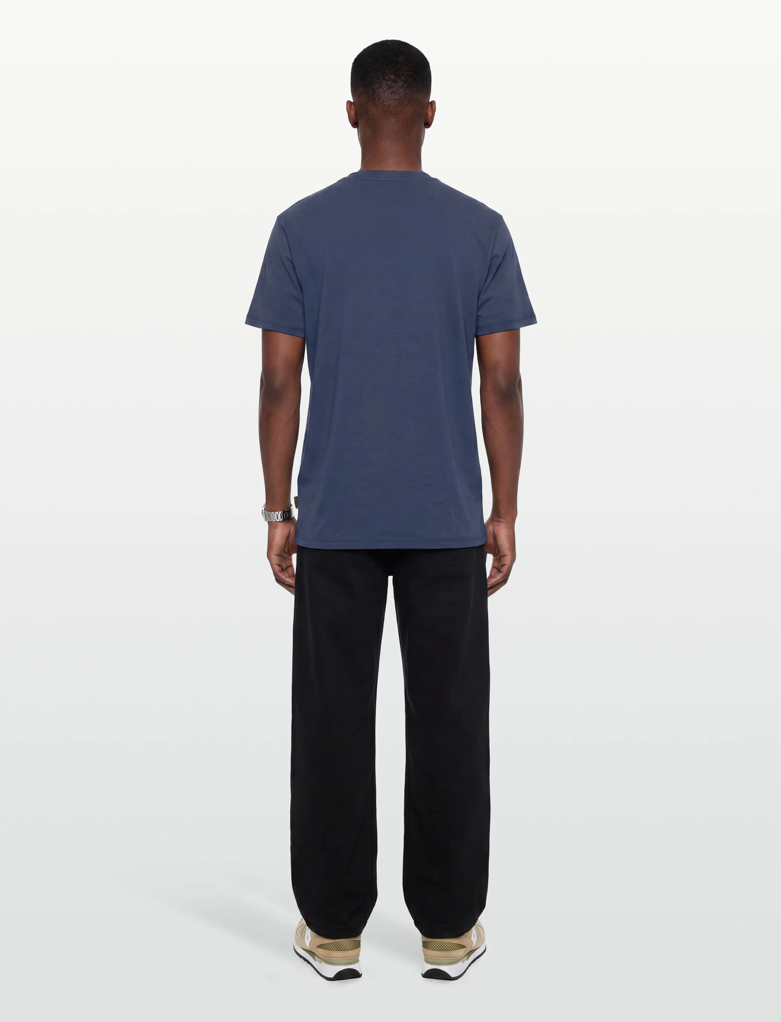 Signal - LIAMSI FRONT PRINT TEE - lägsta priserna - duke blue melange - 4