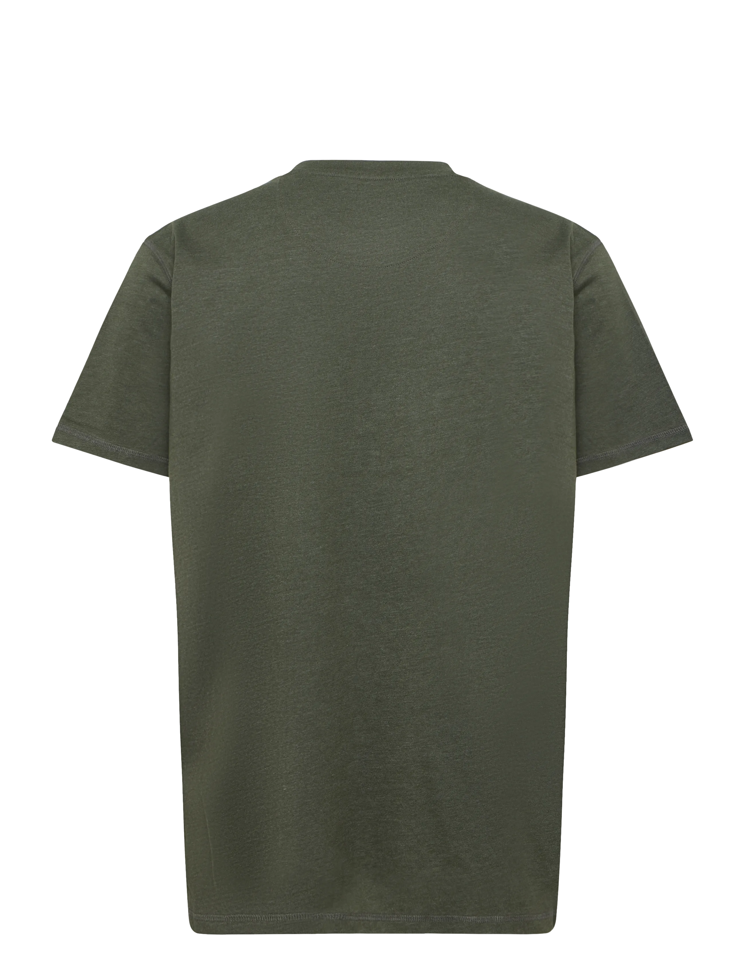Signal - LIAMSI FRONT PRINT TEE - lägsta priserna - full green melange - 2