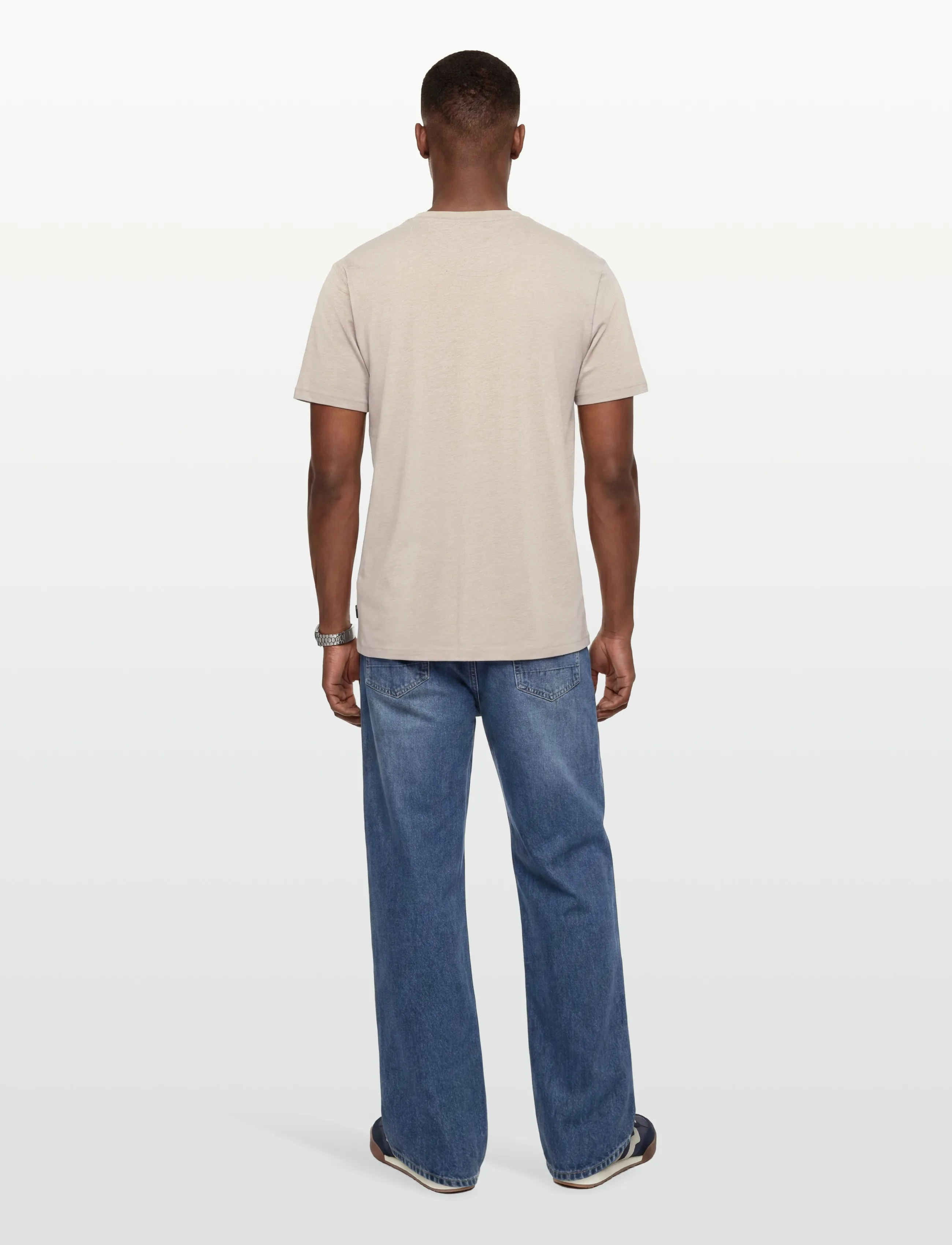 Signal - LIAMSI FRONT PRINT TEE - lägsta priserna - savanna sand melange - 4