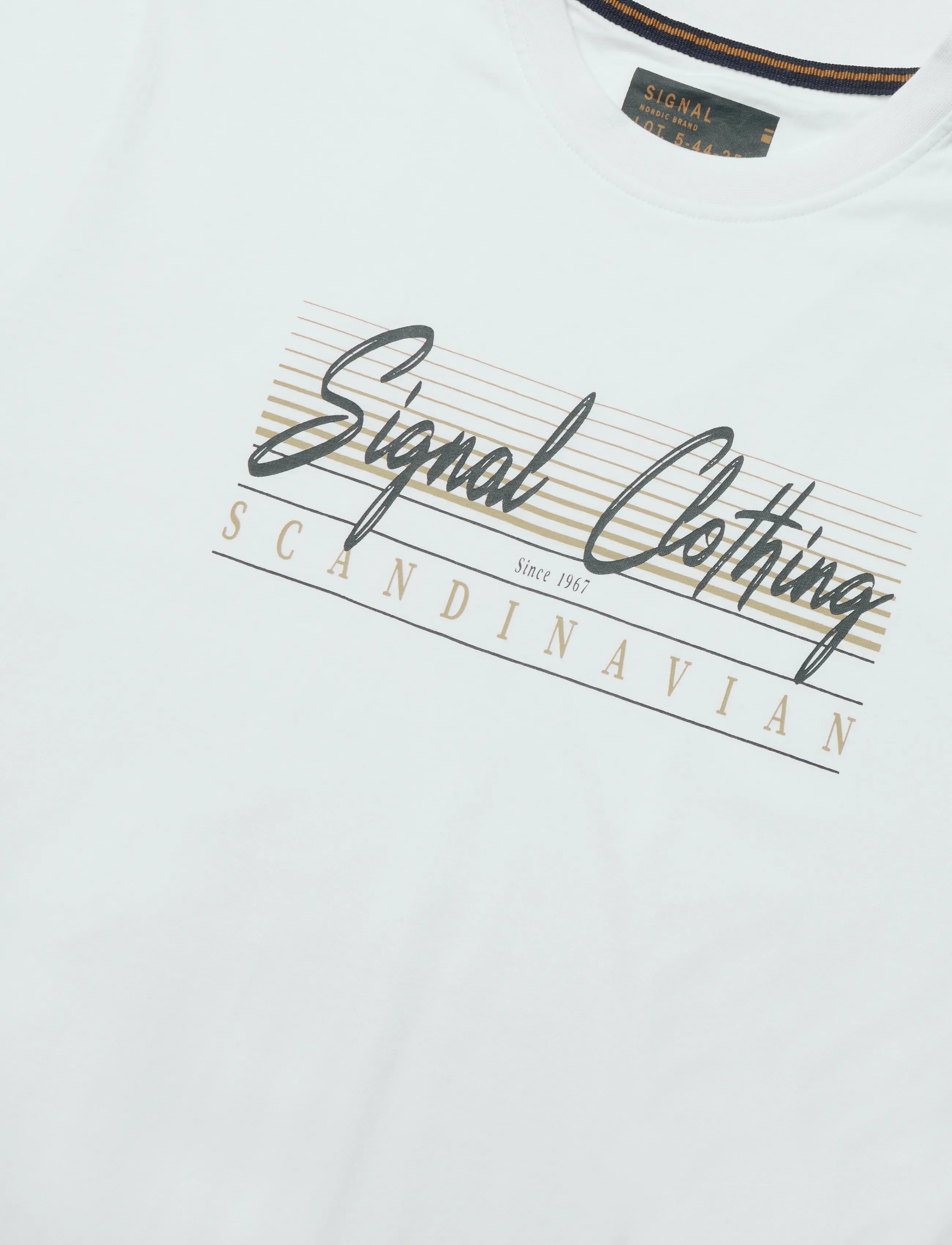 Signal - LIAMSI FRONT PRINT TEE - lowest prices - white - 5