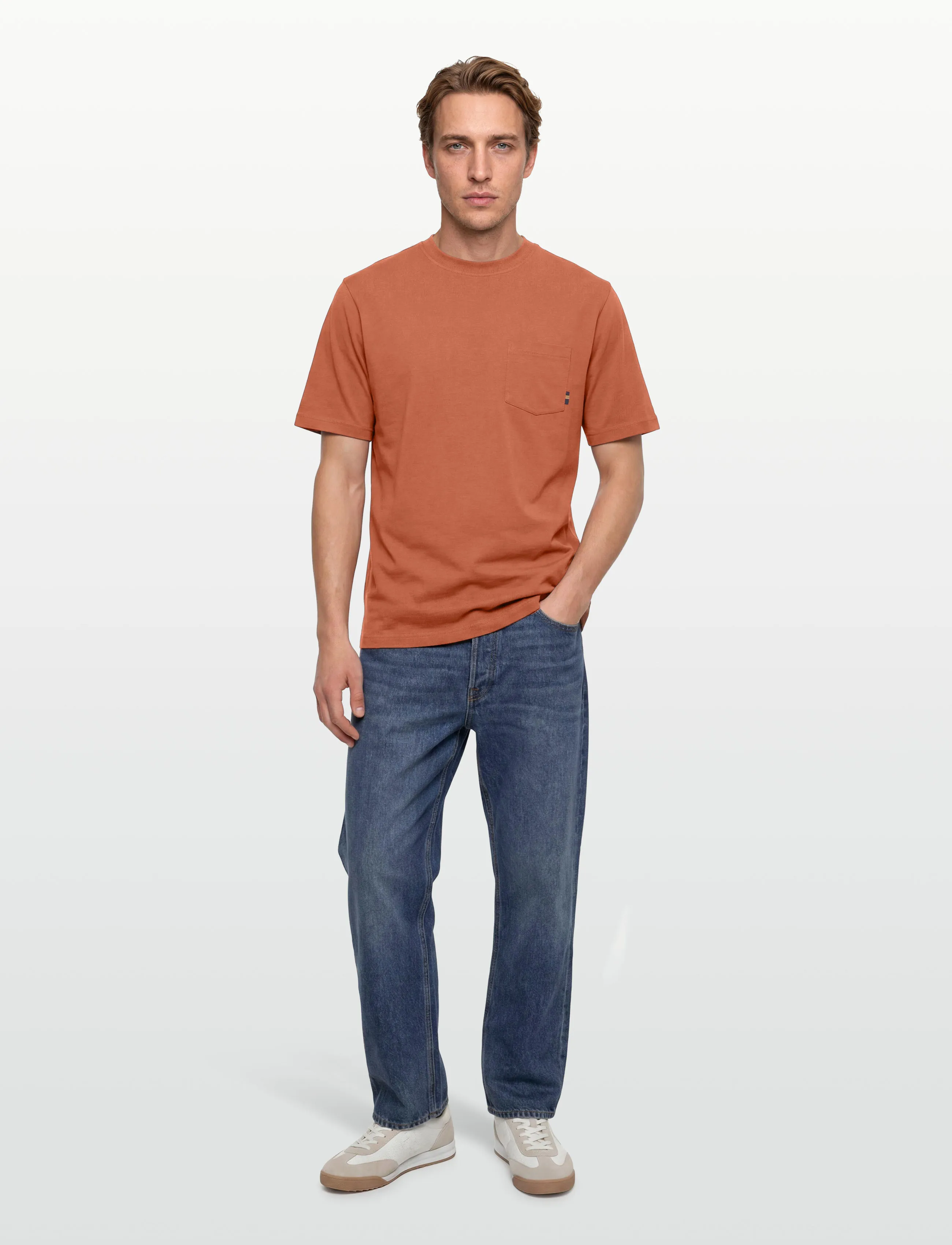 Signal - EDDYSI POCKET TEE - laveste priser - baked clay - 0
