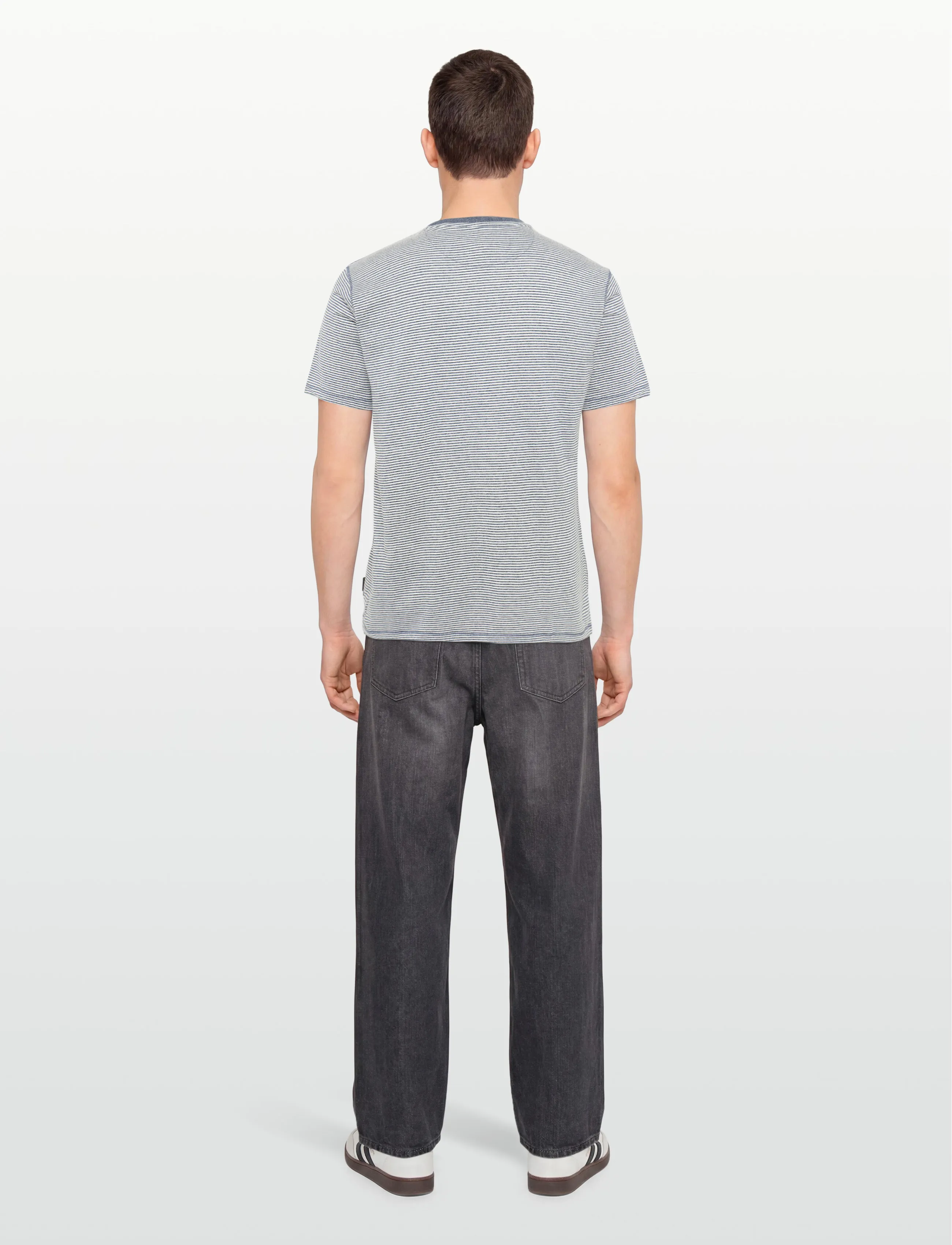 Signal - LUKESI PRINT STRIPE TEE - die niedrigsten preise - blue autumn - 4