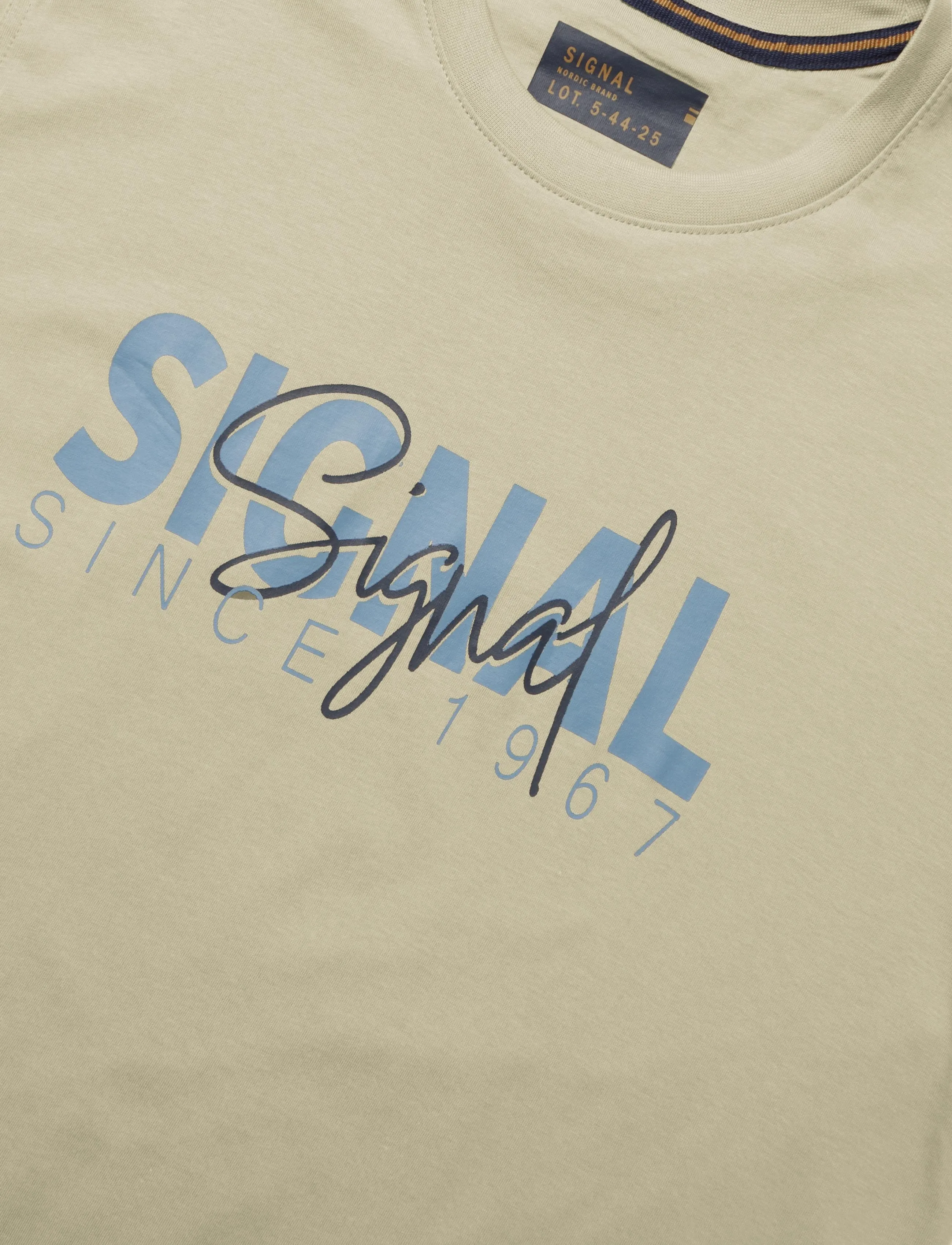 Signal - OWENSI PRINT TEE - die niedrigsten preise - dry teak - 5
