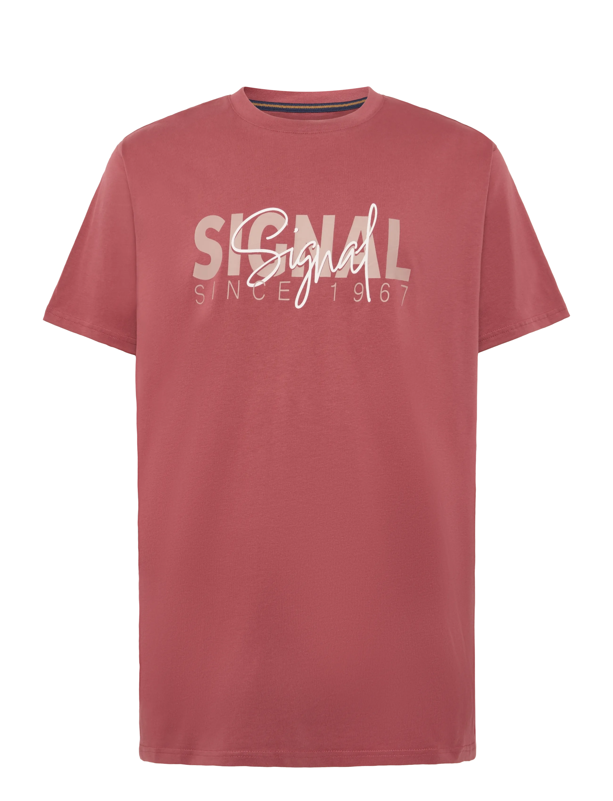 SIGNAL Owensi Print Tee Rot - XXL - Herren