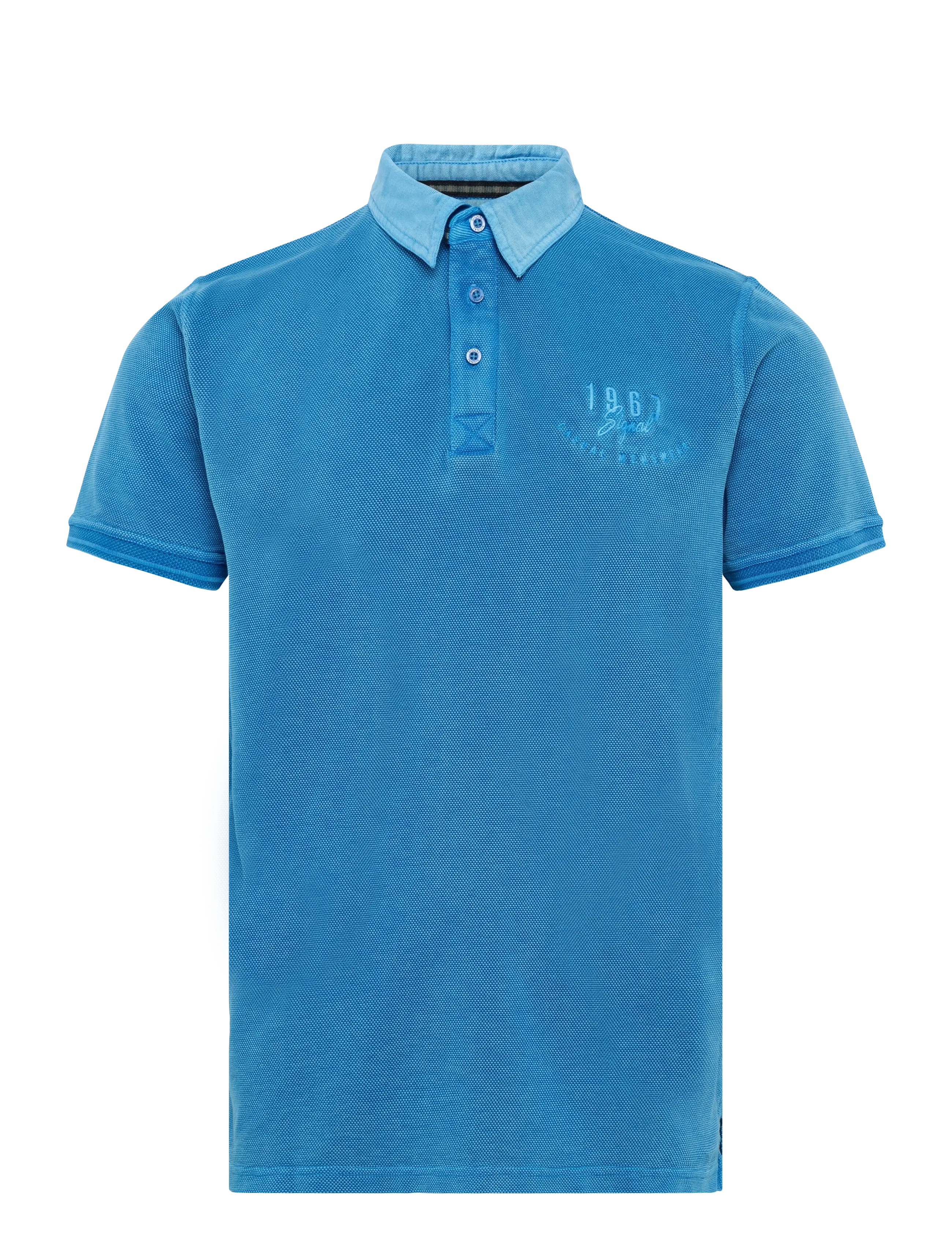 Signal OSCARSI BADGE POLO - Clothing - BLUE SLIP STREAM / blue