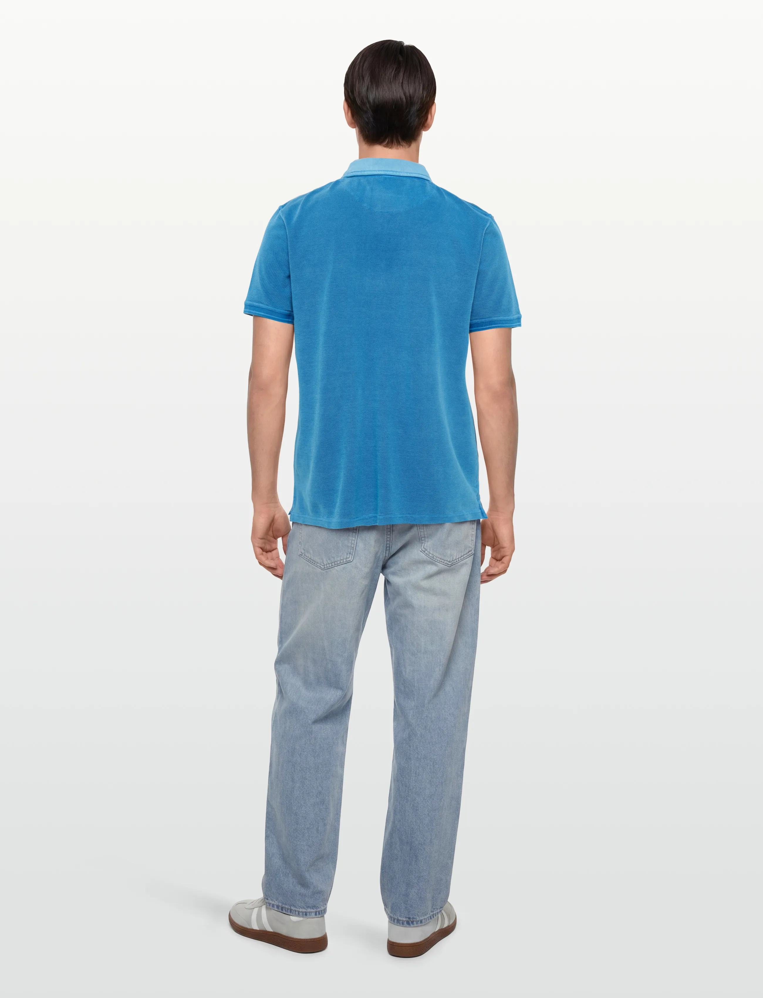 Signal - OSCARSI BADGE POLO - kortærmede poloer - blue slip stream - 4