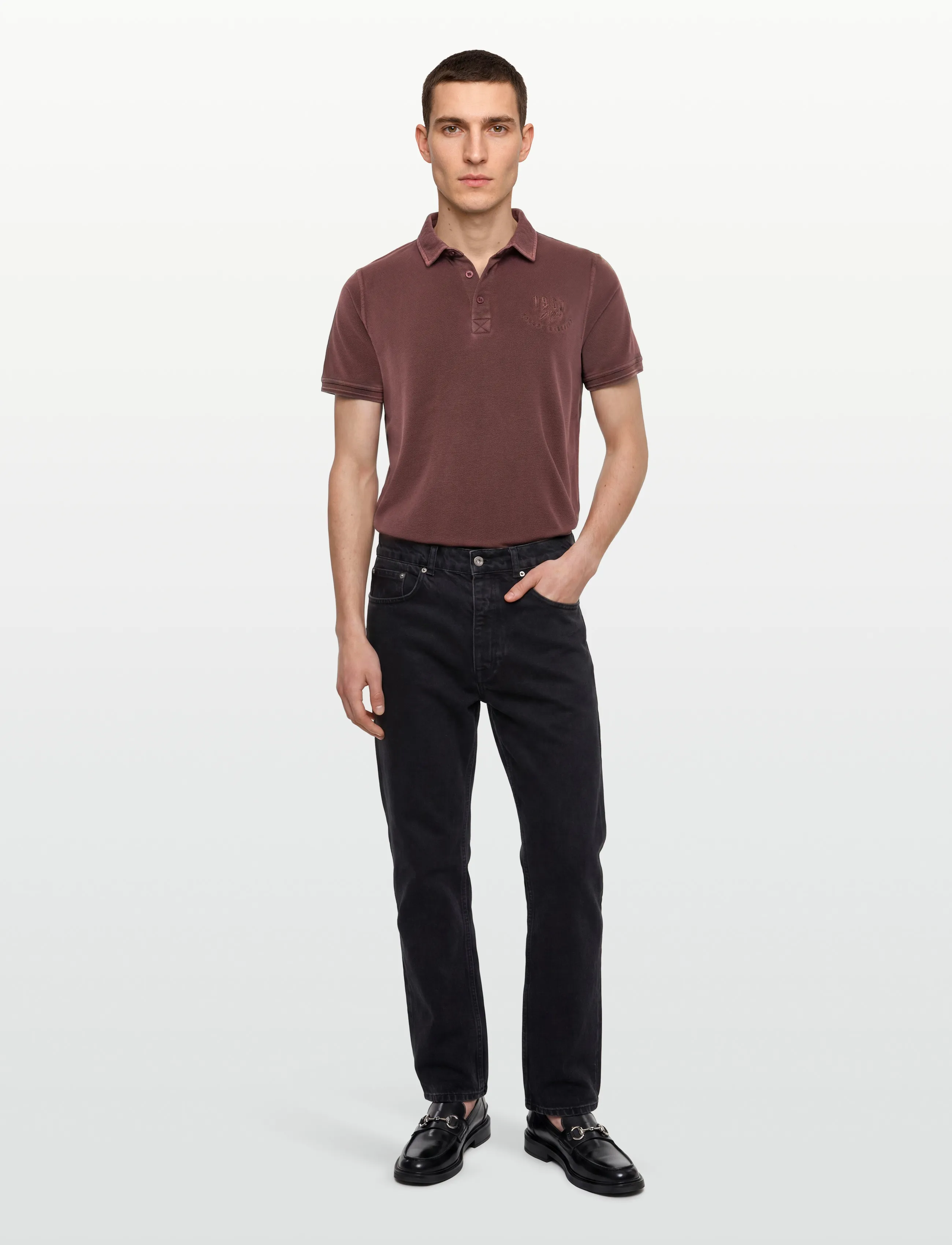 Signal - OSCARSI BADGE POLO - kortærmede poloer - soft port - 0