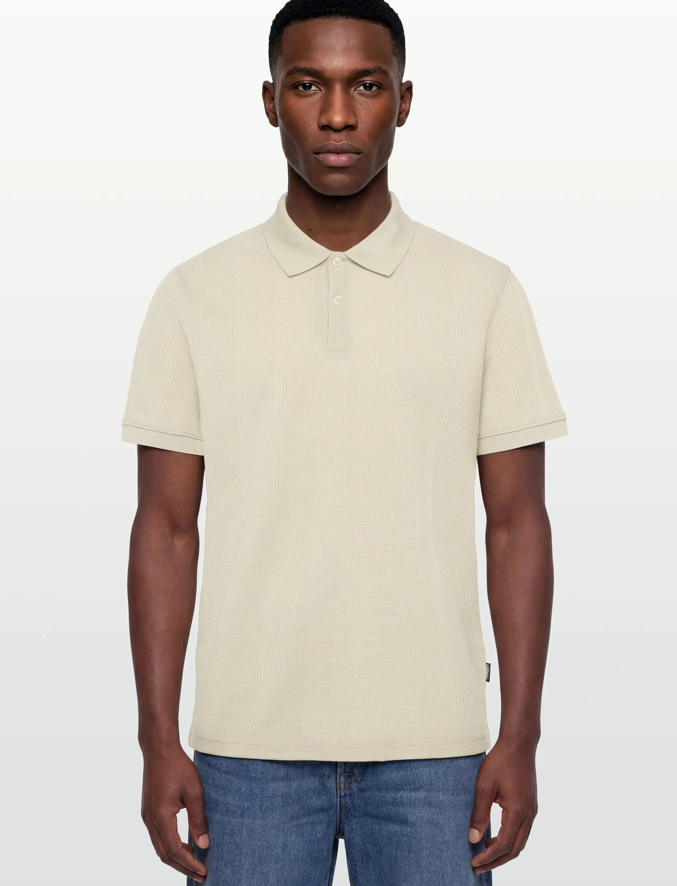 Signal - OLAUSI STRUCTURED POLO - short-sleeved polos - safari sand - 3