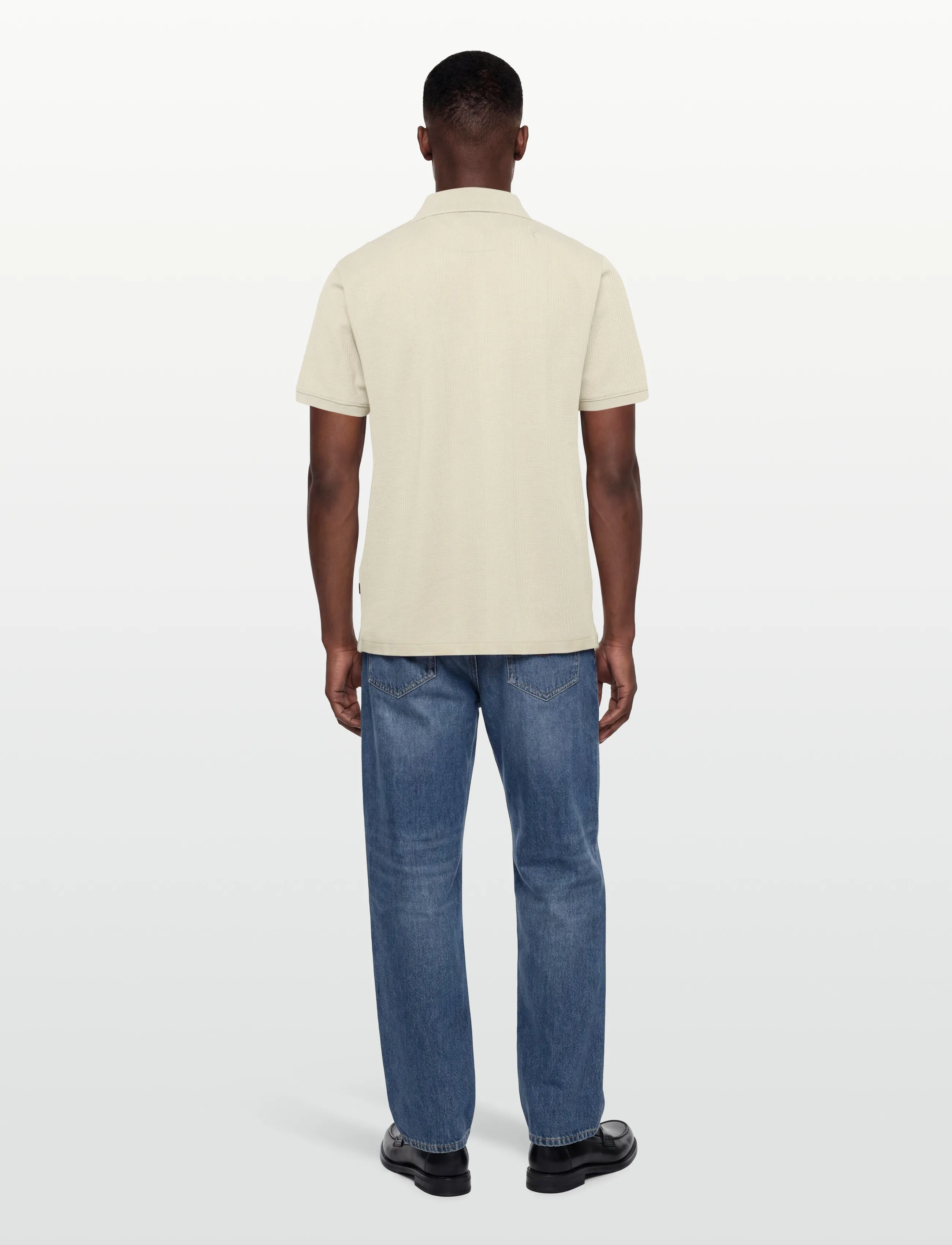 Signal - OLAUSI STRUCTURED POLO - short-sleeved polos - safari sand - 4